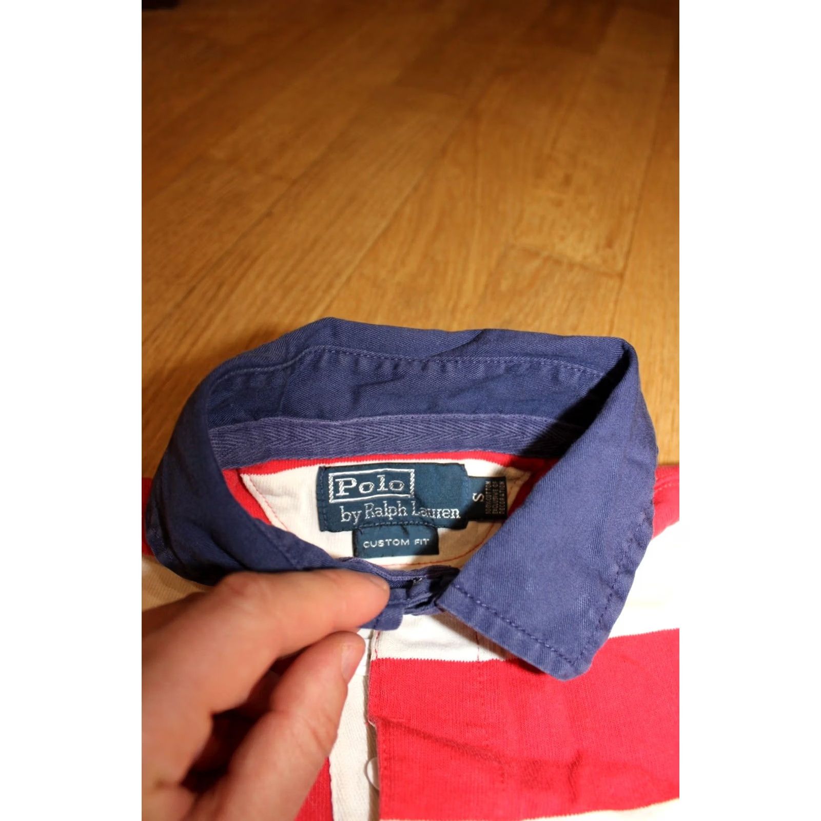 Polo Ralph Lauren VINTAGE Polo Ralph Lauren long sleeve Rugby shirt jersey S Men Red/White Rugby Shirt Mens S Size US S / EU 44-46 / 1 - 4 Thumbnail