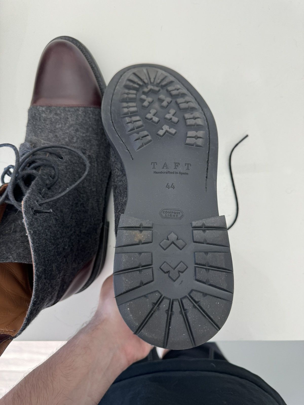 TAFT Taft The Jack in Grey/Oxblood 11 Size US 11 / EU 44 - 11 Thumbnail