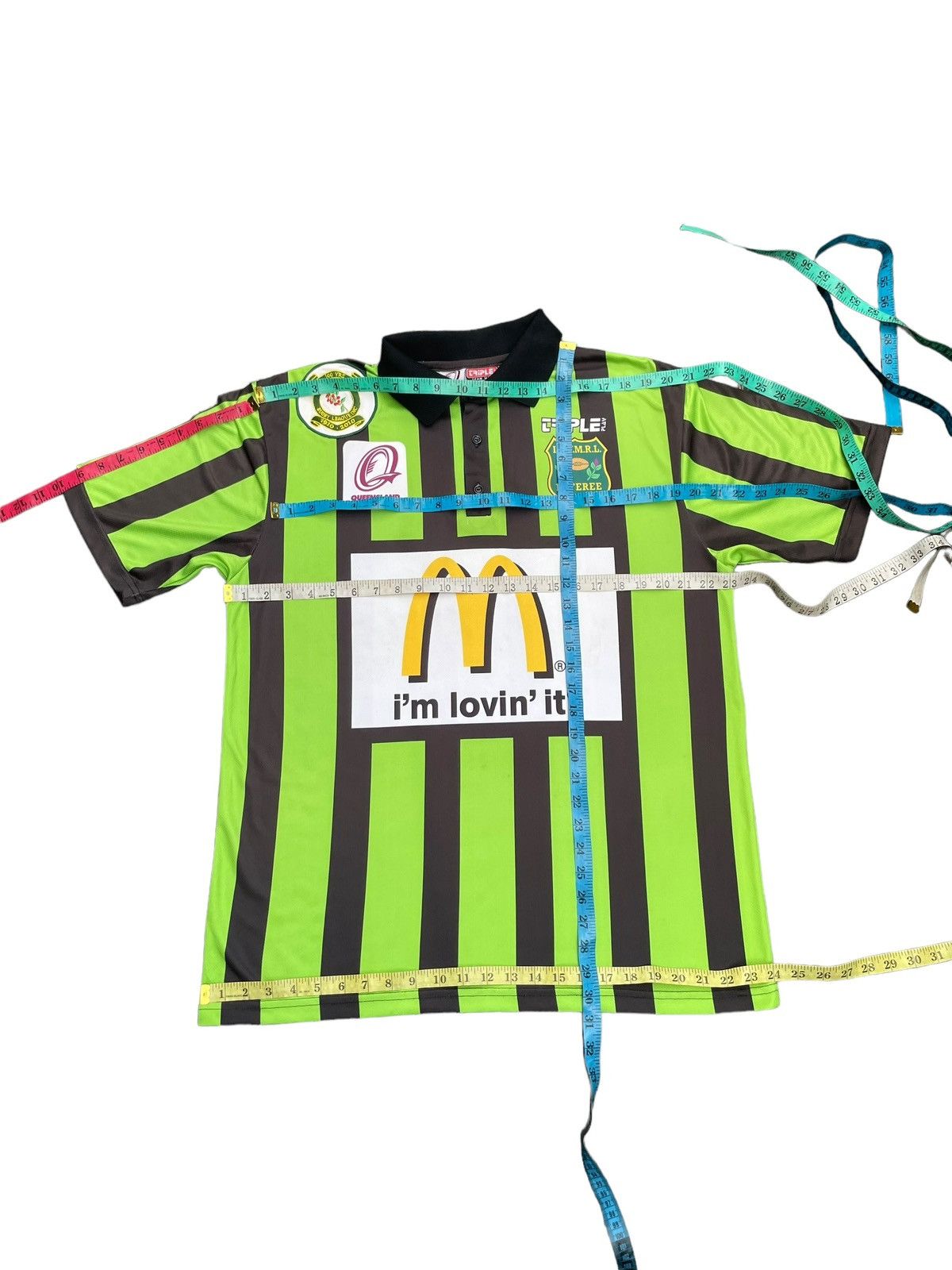 Vintage Vintage Queensland Rubgy Referee Jersey Size US L / EU 52-54 / 3 - 8 Thumbnail