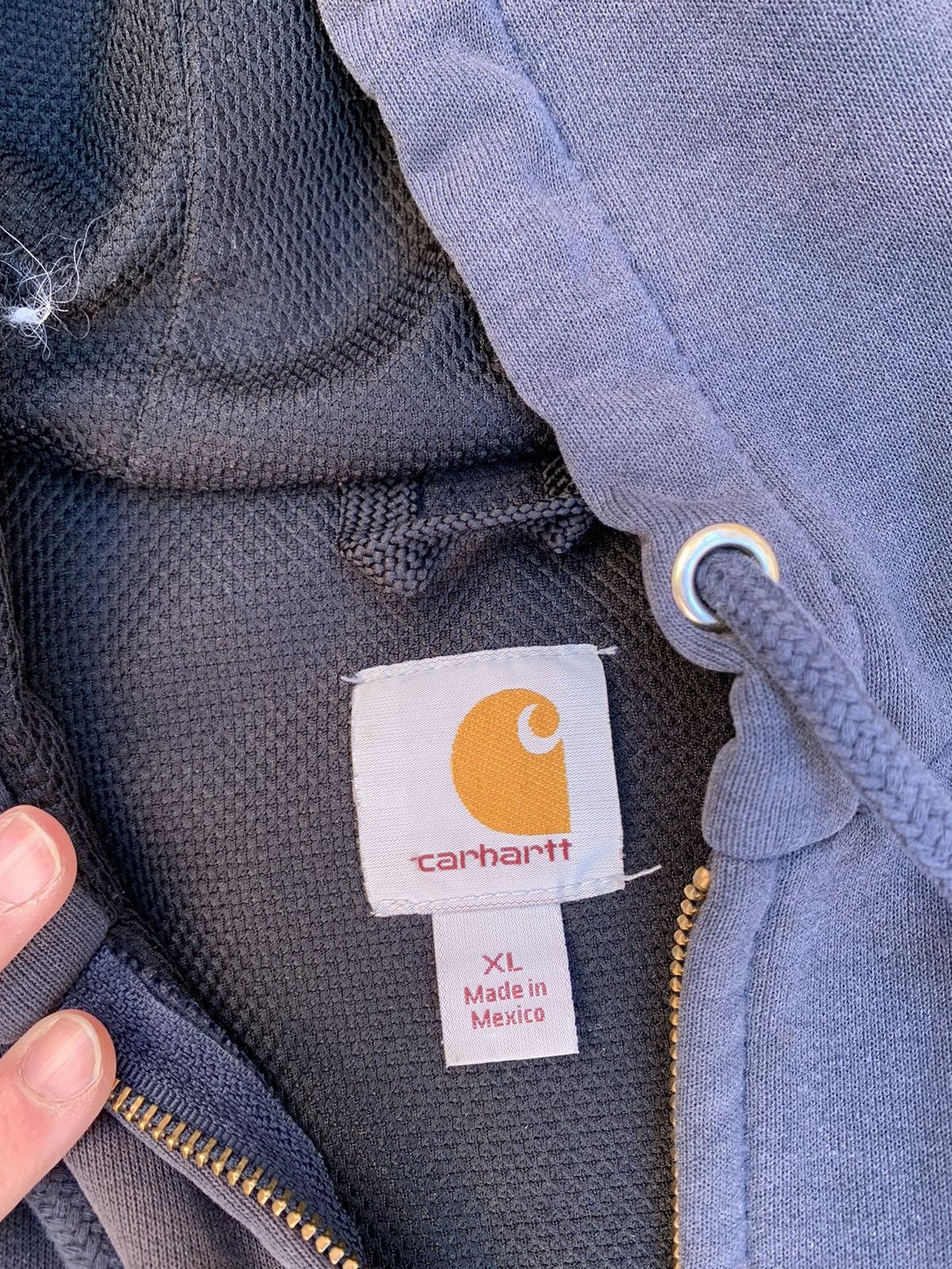 Carhartt × Carhartt Wip × Vintage Distressed Carhartt Baggy Hoodie Size US XL / EU 56 / 4 - 5 Thumbnail