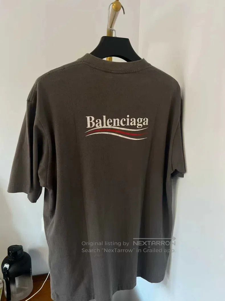 Balenciaga Balenciaga Destroyed Logo Coca-Cola Short Sleeve T-Shirt S Size US S / EU 44-46 / 1 - 2 Thumbnail
