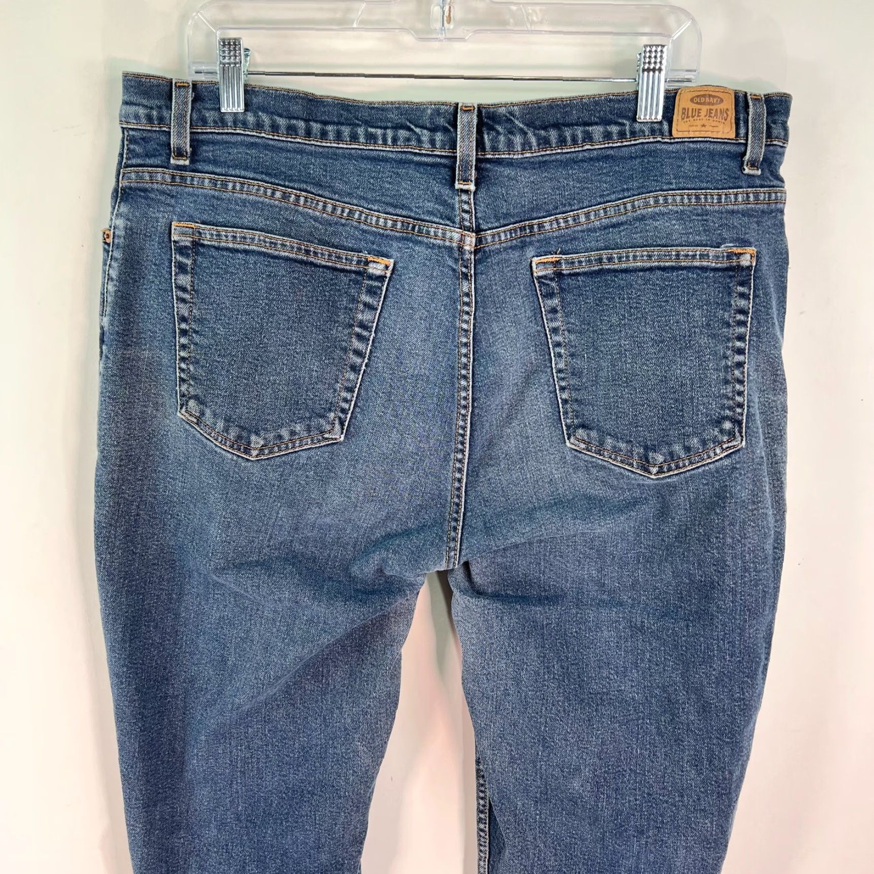 Old Navy Old Navy Women's High Rise Blue Straight Leg Jeans Size 18 Regular Fit Size 40" / US 18 - 4 Thumbnail