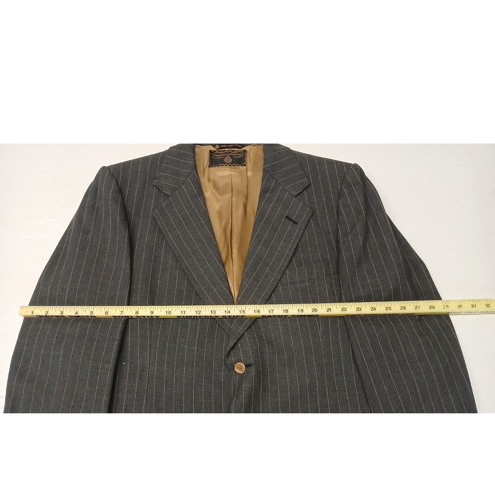 Other Cotoure (No Size) Mens Charcoal Collection Pure Wool Blazer Size 42R - 5 Thumbnail