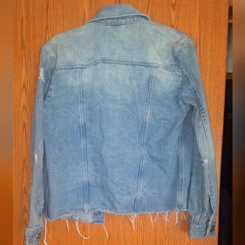 Designer Pistola Jean Jacket Size Small Size S / US 4 / IT 40 - 2 Thumbnail