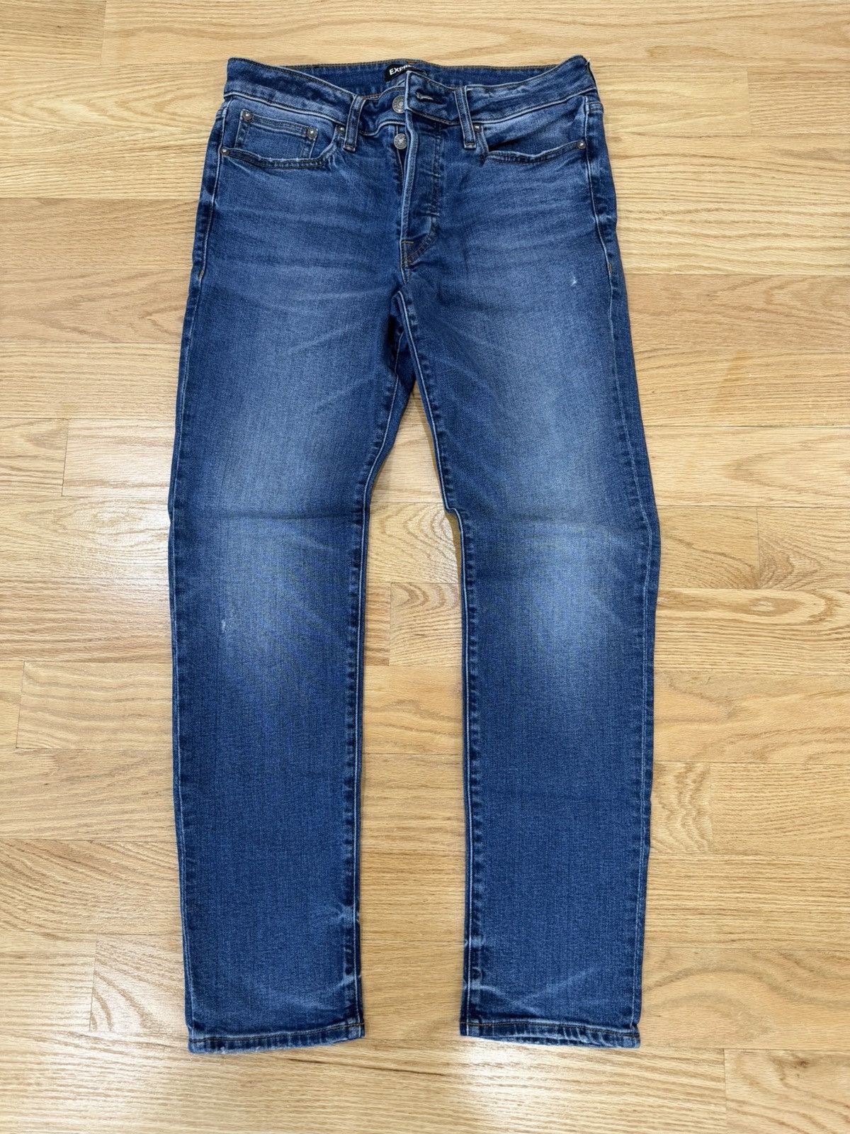 Express Express Slim Denim Washed Jeans Size US 30 / EU 46 - 1 Thumbnail