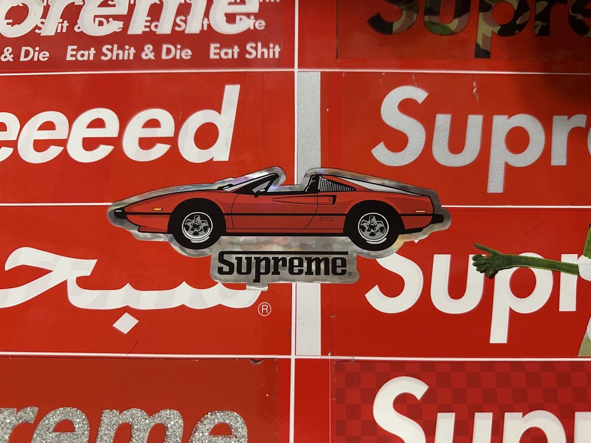 Supreme SS13 Supreme GT Ferrari Racecar Sticker 2013 Box Logo RARE Size ONE SIZE - 1 Thumbnail