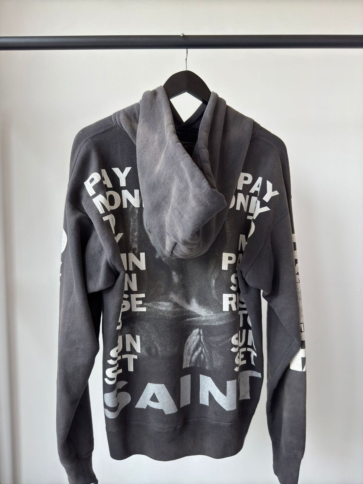Saint Michael Saint Michael x Pay Money To My Pain Hoodie Size US M / EU 48-50 / 2 - 2 Thumbnail