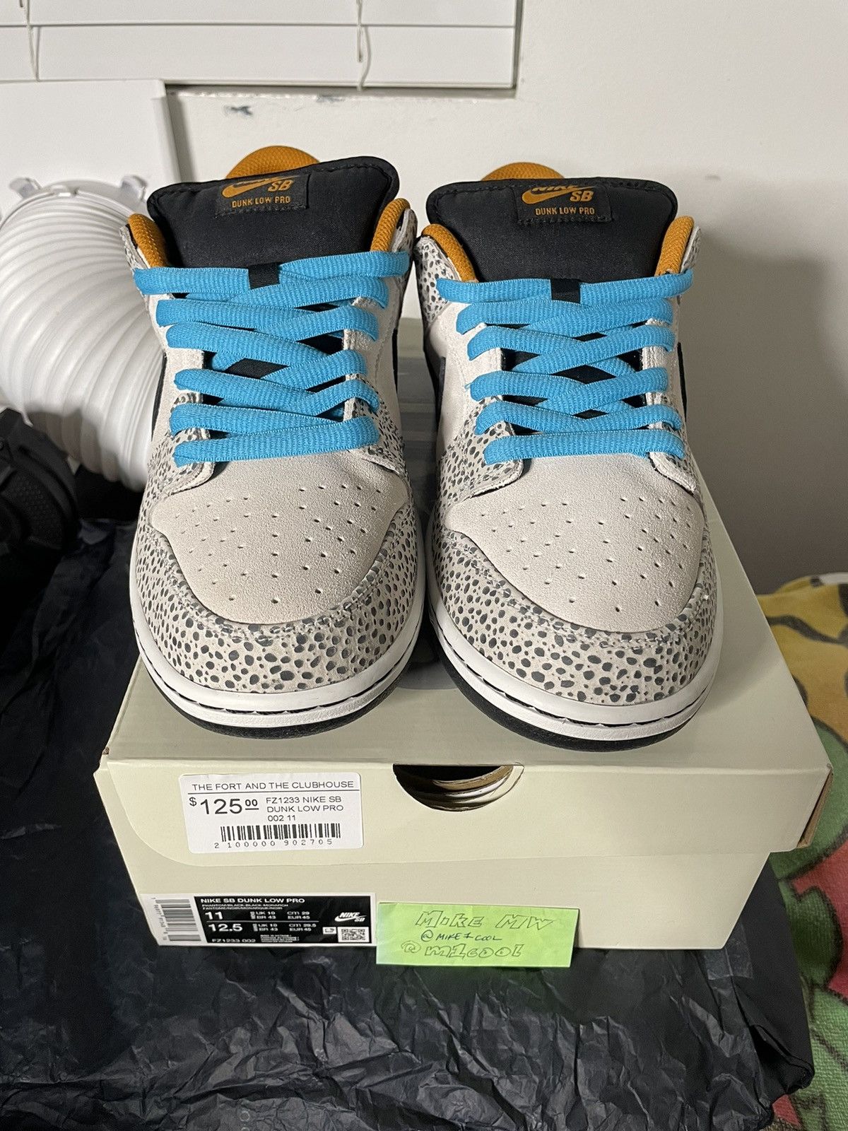 Nike Nike Dunk SB Low Electric Pack Olympics Safari sz 11 flash Size US 11 / EU 44 - 4 Thumbnail
