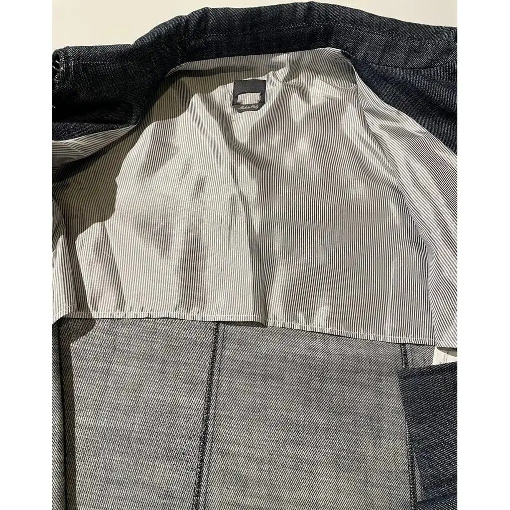 Marina Rinaldi Blazer in denim, Marina Rinaldi Size L / US 10 / IT 46 - 7 Thumbnail