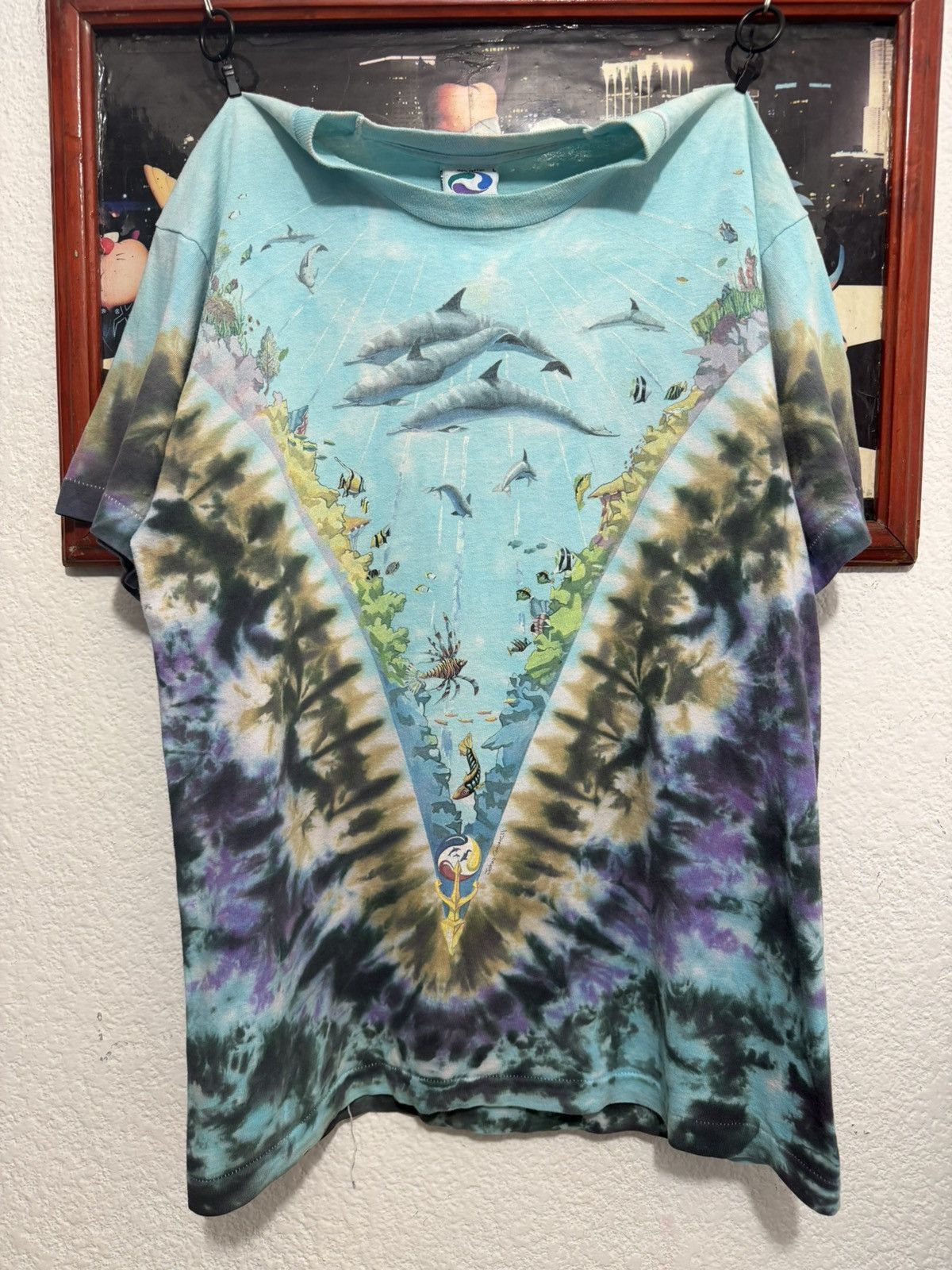 Liquid Blue LIQUID BLUE JOHN CONNELL OCEAN SHIRT 1990 Size US L / EU 52-54 / 3 - 1 Thumbnail