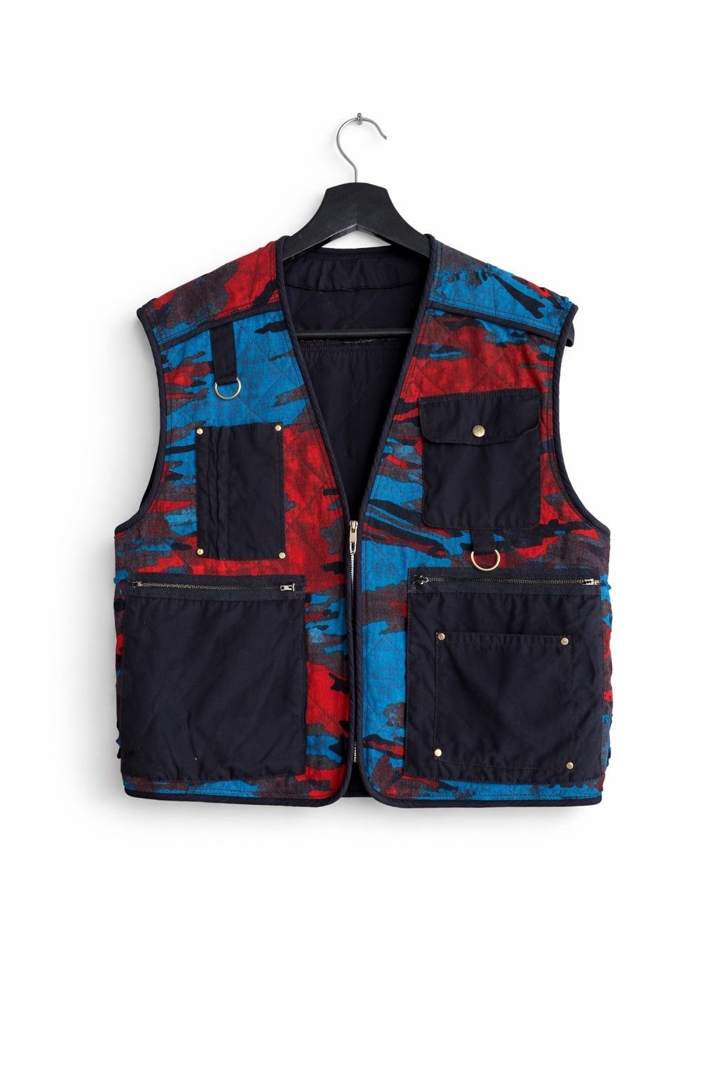 John Galliano × Vintage John Galliano Gazette News Paper Down Vest