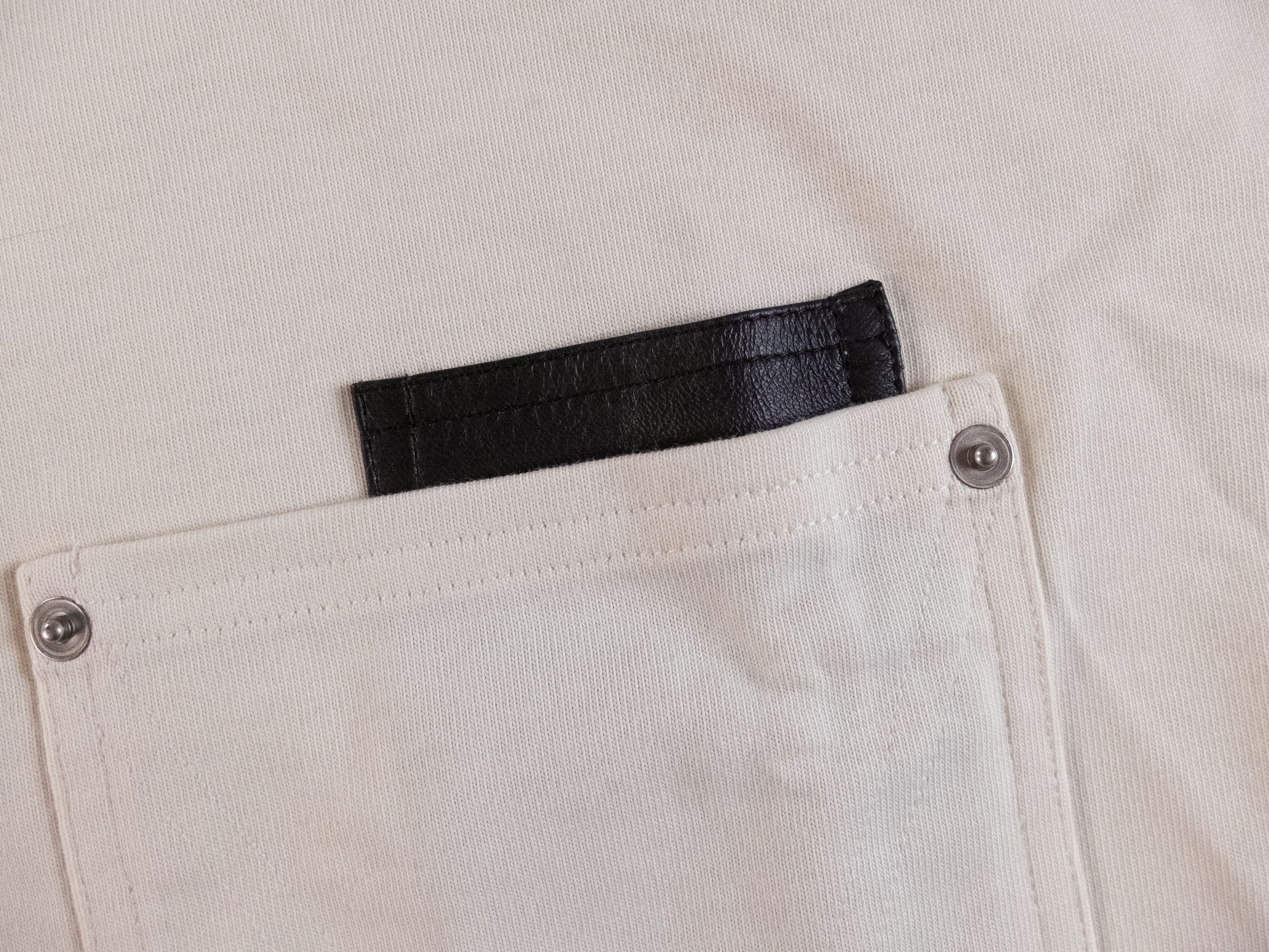 Bottega Veneta BOTTEGA VENETA cream Japanese jersey oversize crop t-shirt q Size L / US 10 / IT 46 - 10 Thumbnail