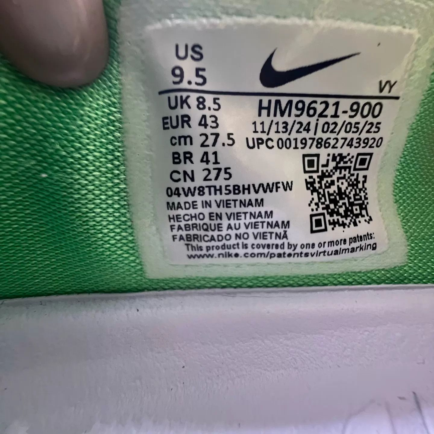 Nike Nike zk8 orange blue colorway 43 boxed Size US 9.5 / EU 42-43 - 7 Thumbnail