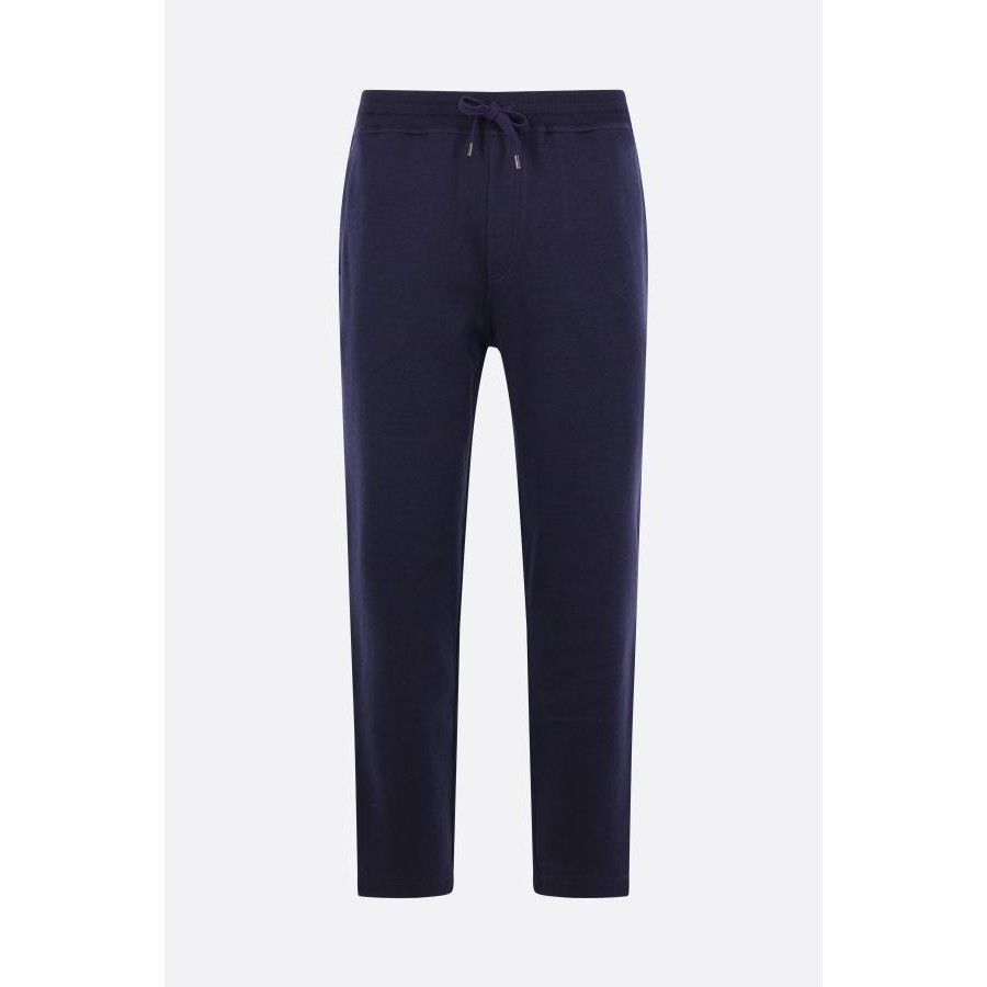 Brunello Cucinelli BRUNELLO CUCINELLI Blue Jersey Joggers New & Authentic (Men' Size US 36 / EU 52 - 1 Thumbnail