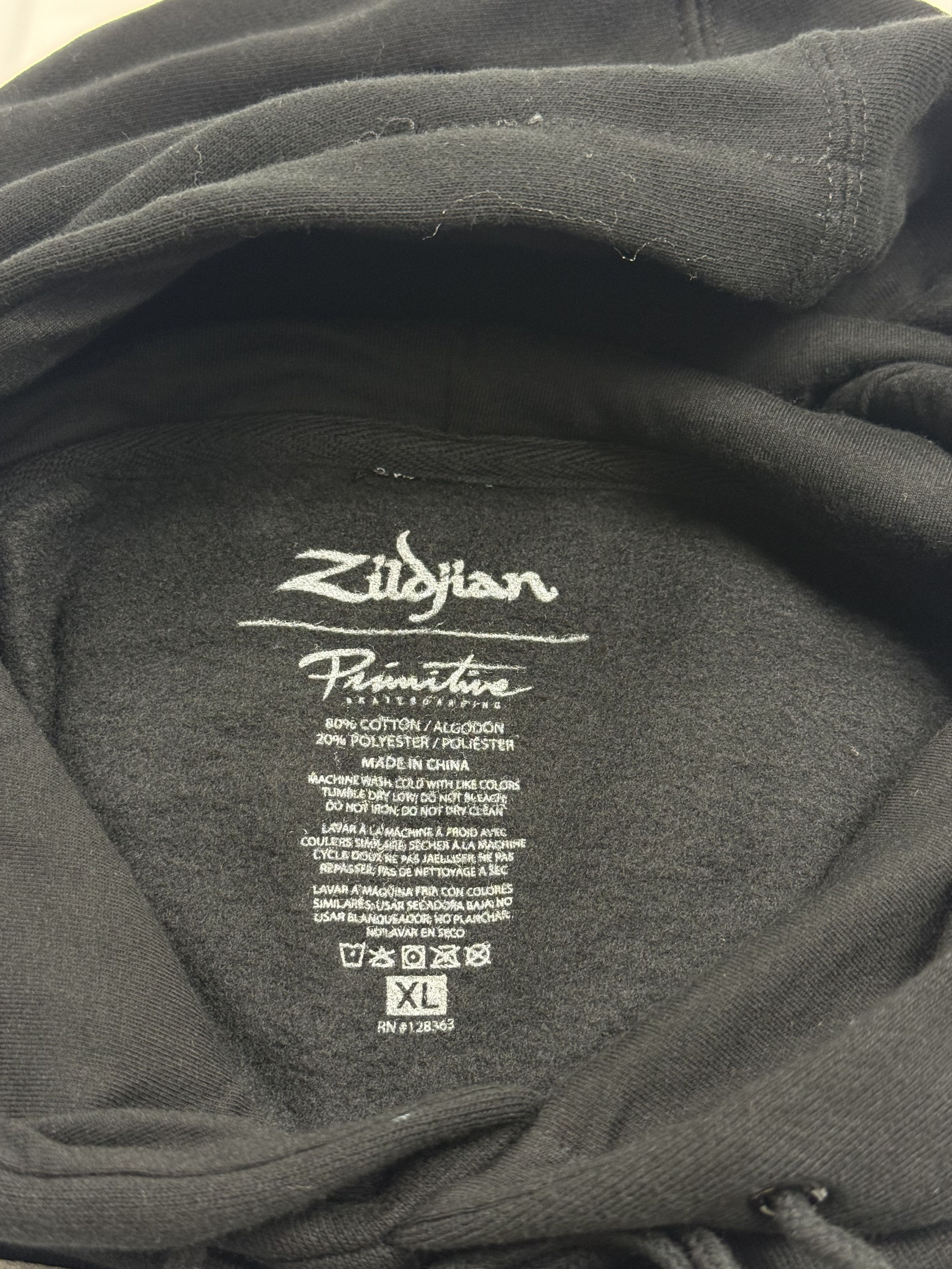 Primitive Primitive x Zildjian Pullover Hoodie Mens XL Graphic Size US XL / EU 56 / 4 - 8 Thumbnail