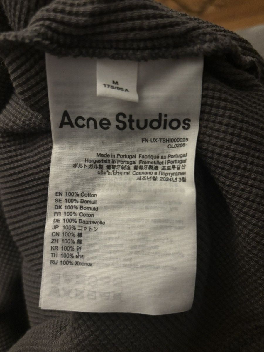 Acne Studios Acne Studios Grey Waffle Knit Top Size M / US 6-8 / IT 42-44 - 4 Thumbnail