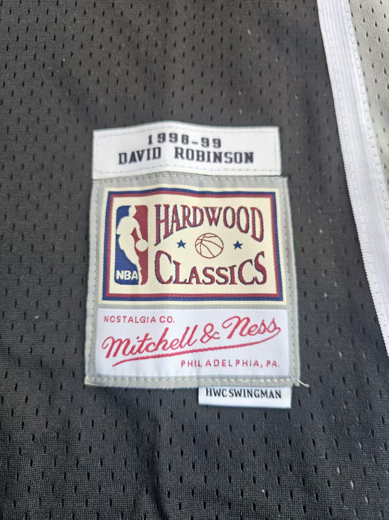 NBA #50 David Robinson Jersey San Antonio Spurs 1998 99 Size US XXL / EU 58 / 5 - 5 Thumbnail