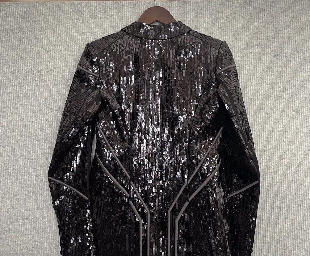 Rick Owens Rick Owens ro sequins blazer 20ss NO shoulder pad suit-2505 Size US M / EU 48-50 / 2 - 3 Thumbnail