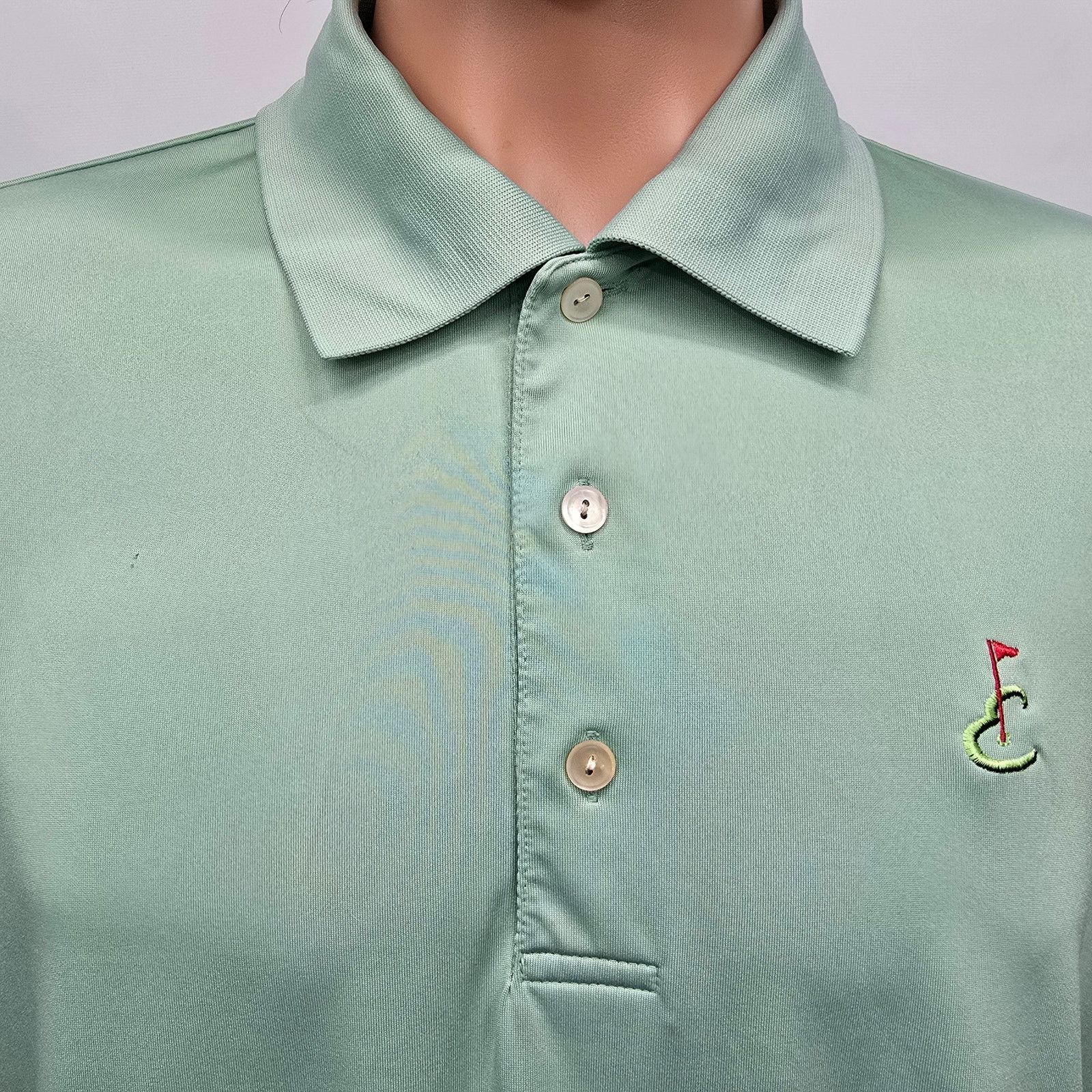 Peter Millar × Vintage Peter Millar Summer Comfort Golf Polo Shirt XL Short Sleeve Size US XL / EU 56 / 4 - 2 Thumbnail