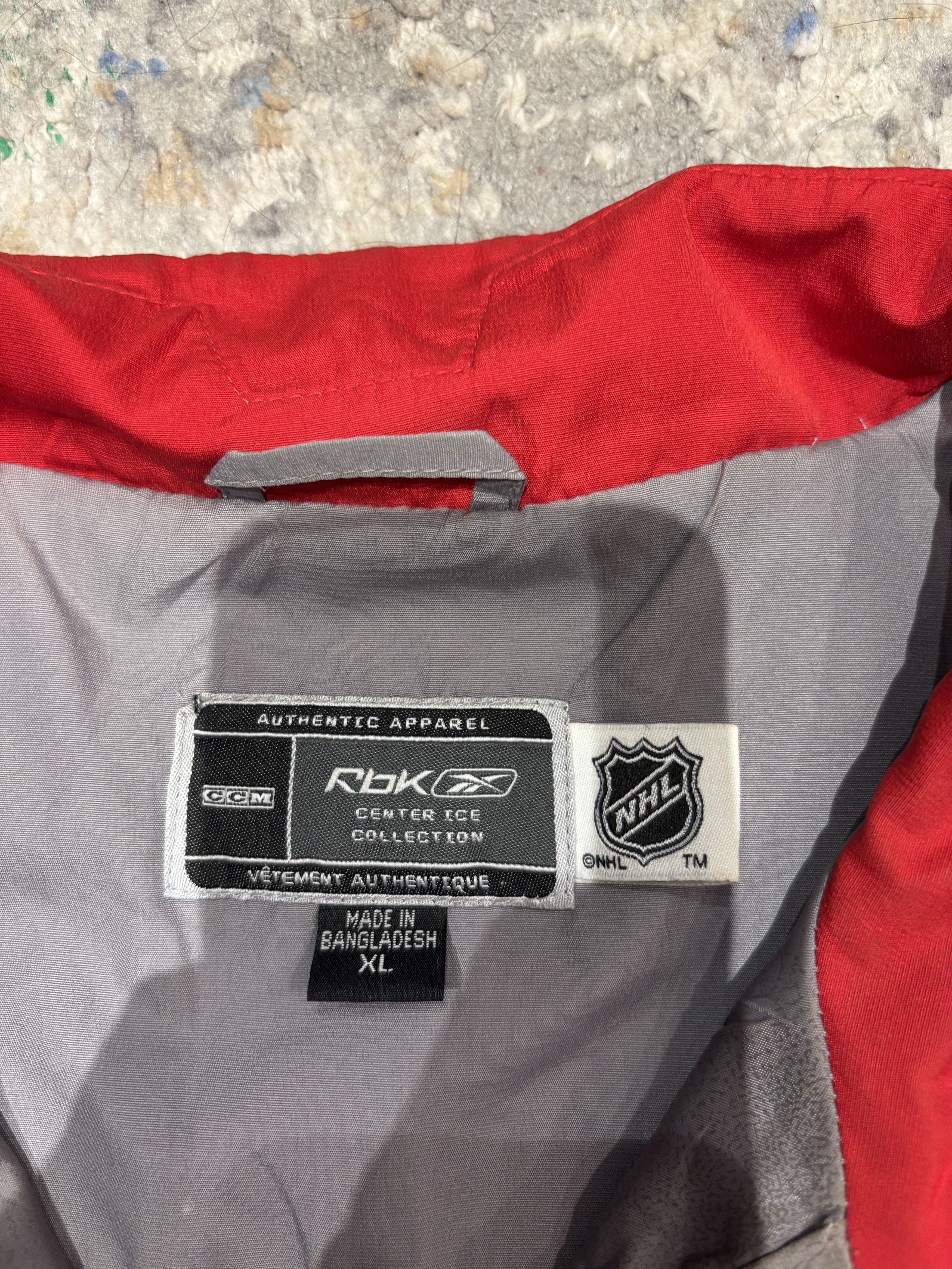 NHL × Reebok Baggy Y2k pullover jacket Size US XL / EU 56 / 4 - 6 Thumbnail