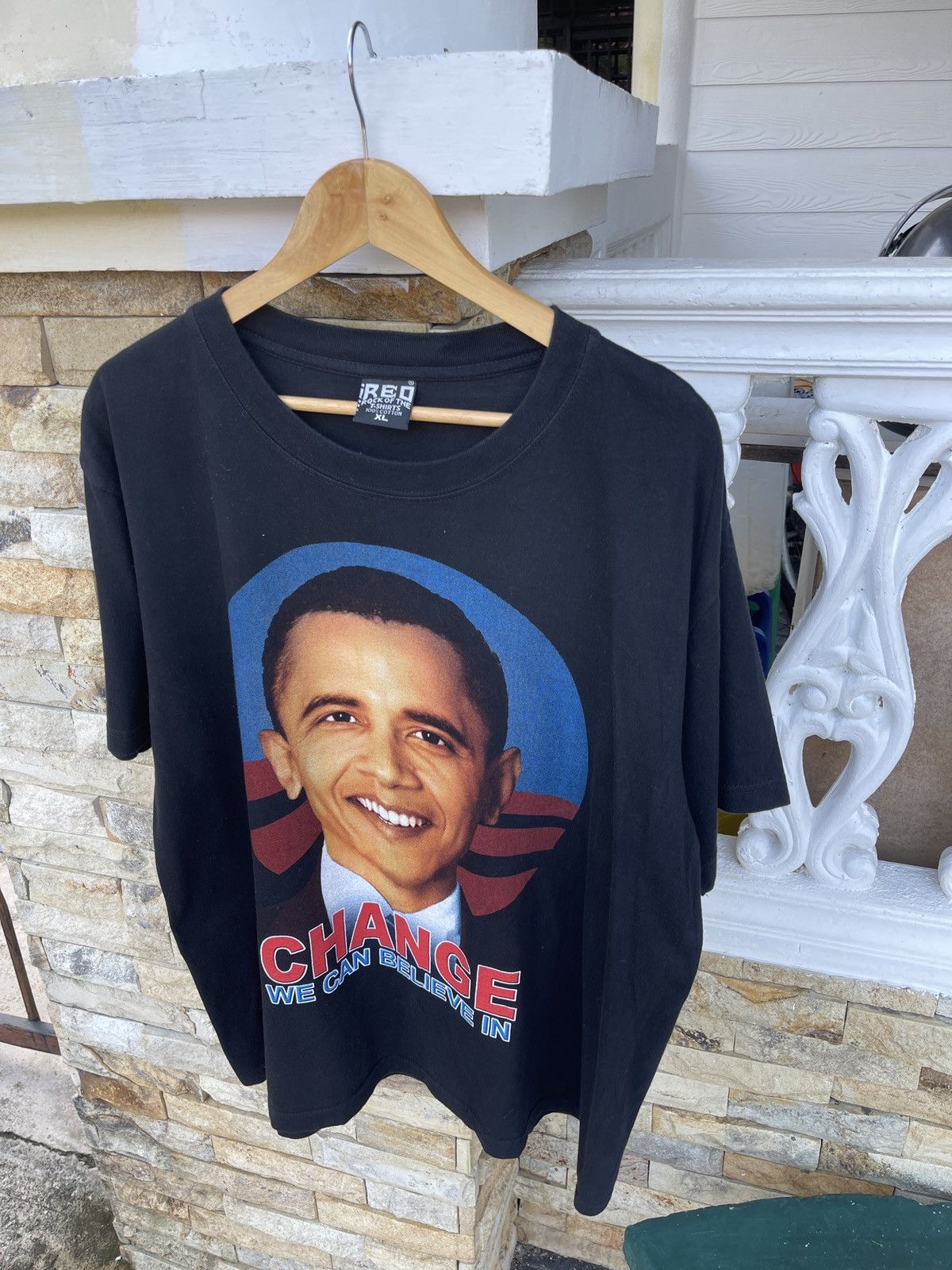 Rap Tees × Vintage Last Drop🔥Vtg OBAMA President’s Change We Can Believe In Tee Size US XL / EU 56 / 4 - 3 Thumbnail