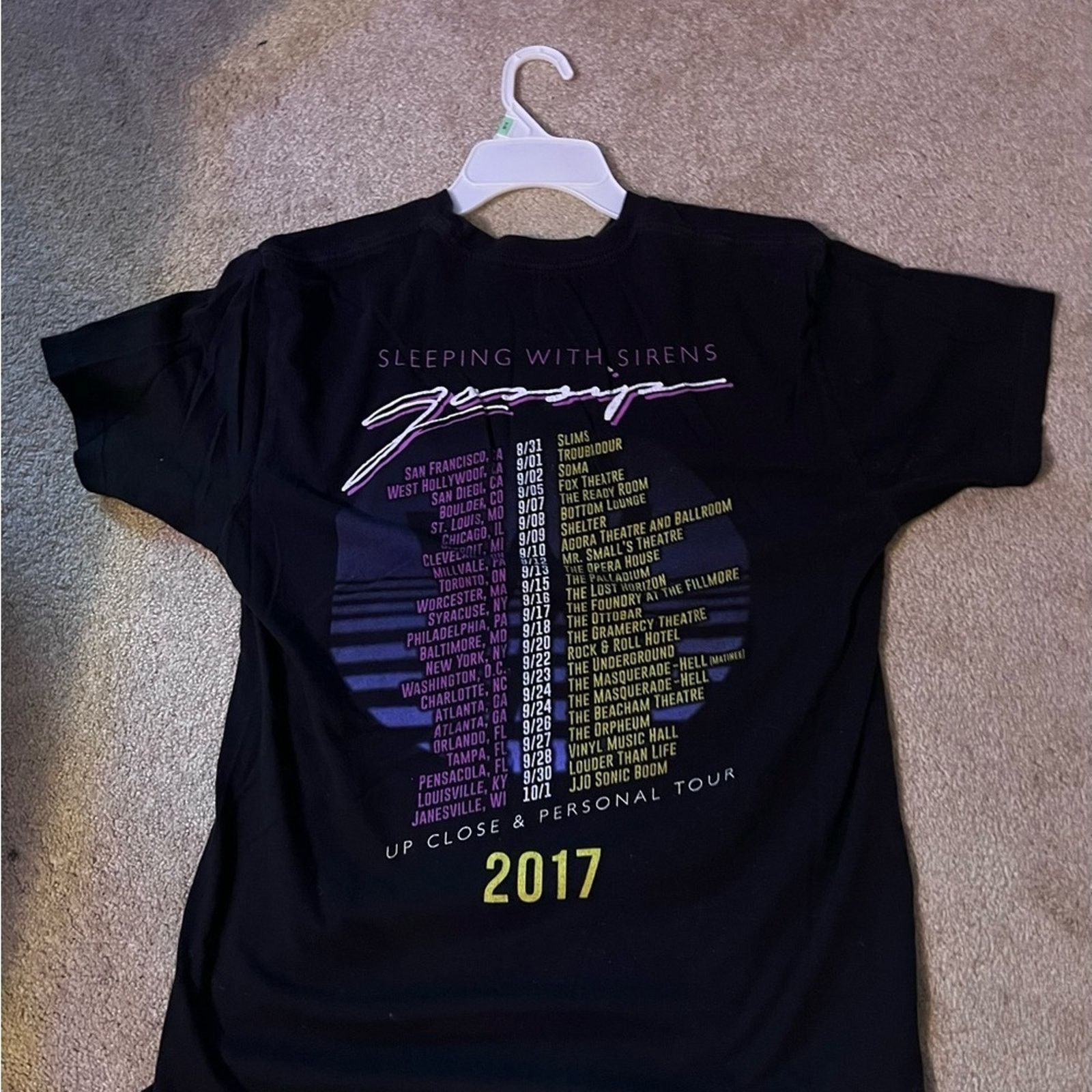 Other Sleeping with sirens 2017 tour shirt Size US L / EU 52-54 / 3 - 3 Thumbnail