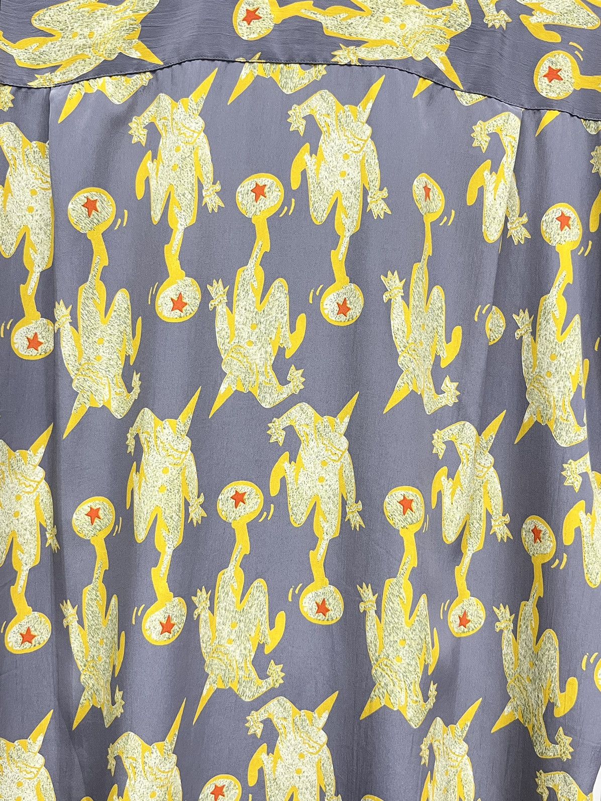 Fuck Art, Make Tees FYE🔥Vtg 80’s VITESSE JAPON Art Human Made Clown Alien Shirt Size US M / EU 48-50 / 2 - 8 Thumbnail