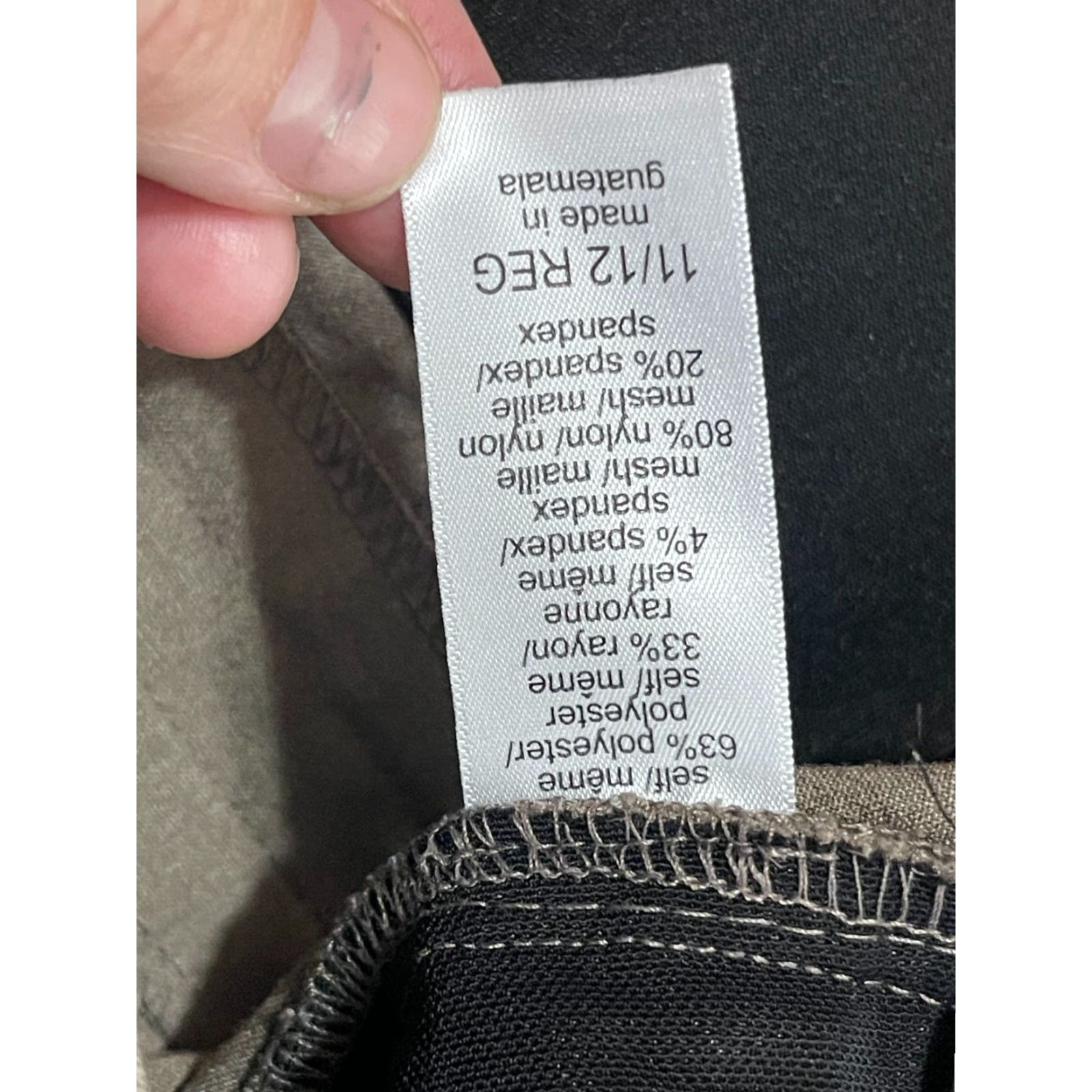 Vintage Maurices Pants Women's 11/12R Brown Dress Pants Bootcut Regular Size 32" / US 10 / IT 46 - 6 Thumbnail