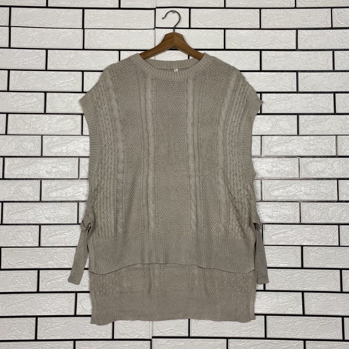 Japanese Brand 📌Vintage Knit Sweatshirt Unbranded Issey Miyake Size US L / EU 52-54 / 3 - 2 Thumbnail