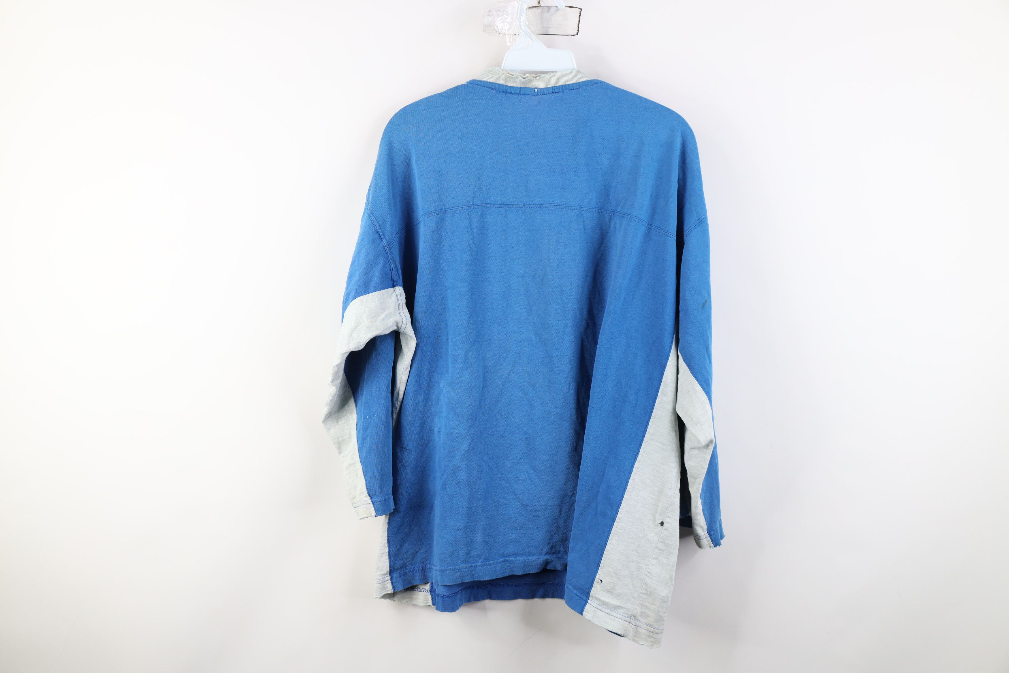 Vintage Vintage 90s Detroit Lions Football 3/4 Sleeve Raglan T-Shirt Size US M / EU 48-50 / 2 - 15 Thumbnail