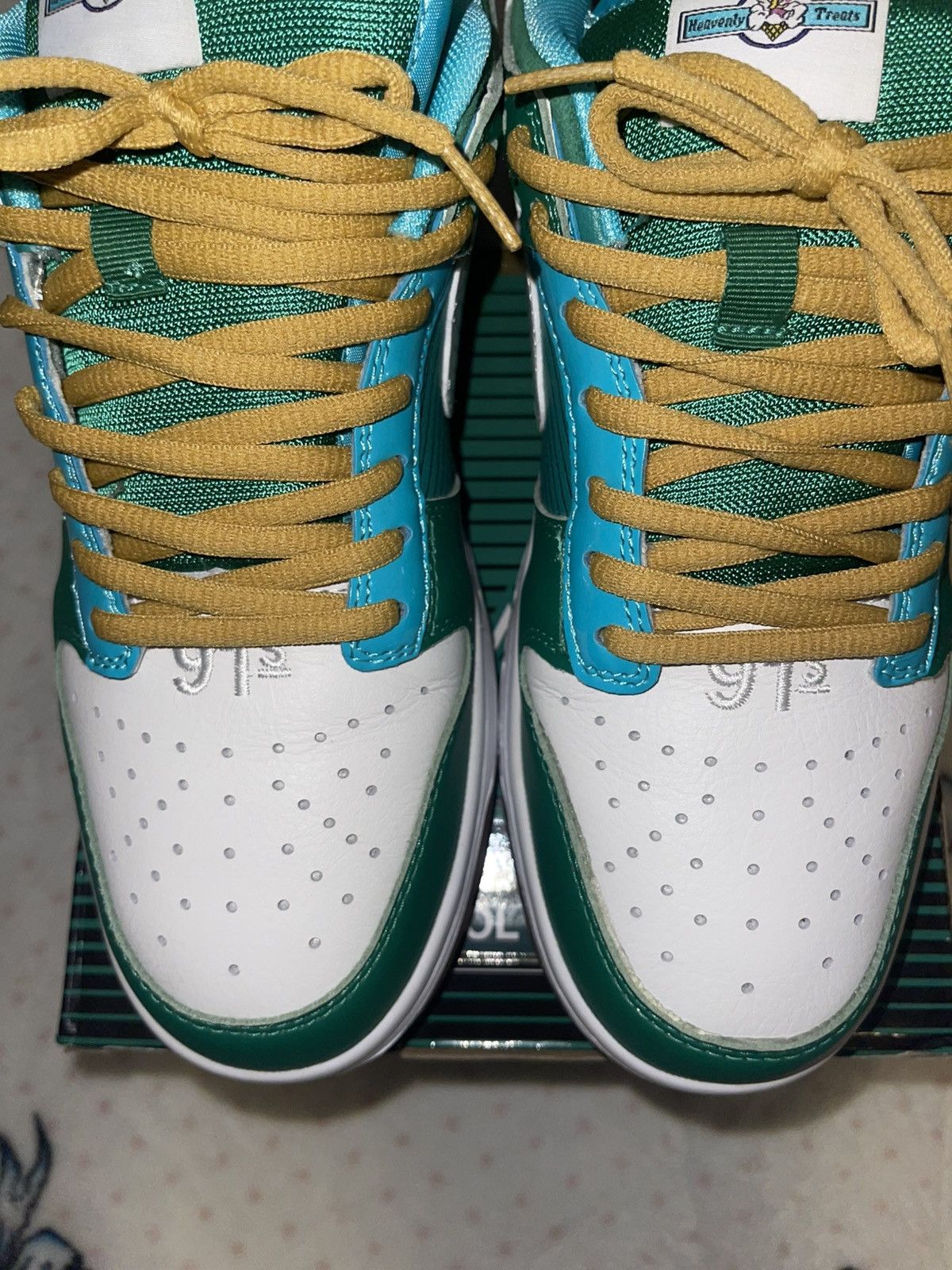 Other TheColorAlbum Menthol 91 Dunk Low 11.5 Size US 11.5 / EU 44-45 - 8 Thumbnail