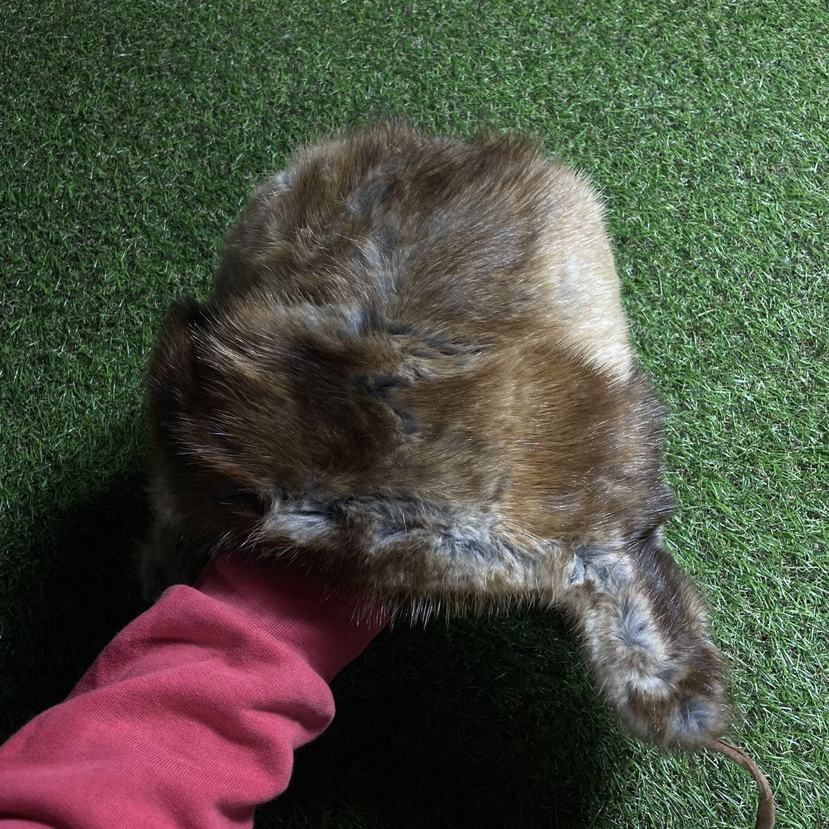 Vintage Vintage Y2K Fuzzy Mohair Beanie Alt Ushanka Grunge Slim OS Size ONE SIZE - 3 Thumbnail