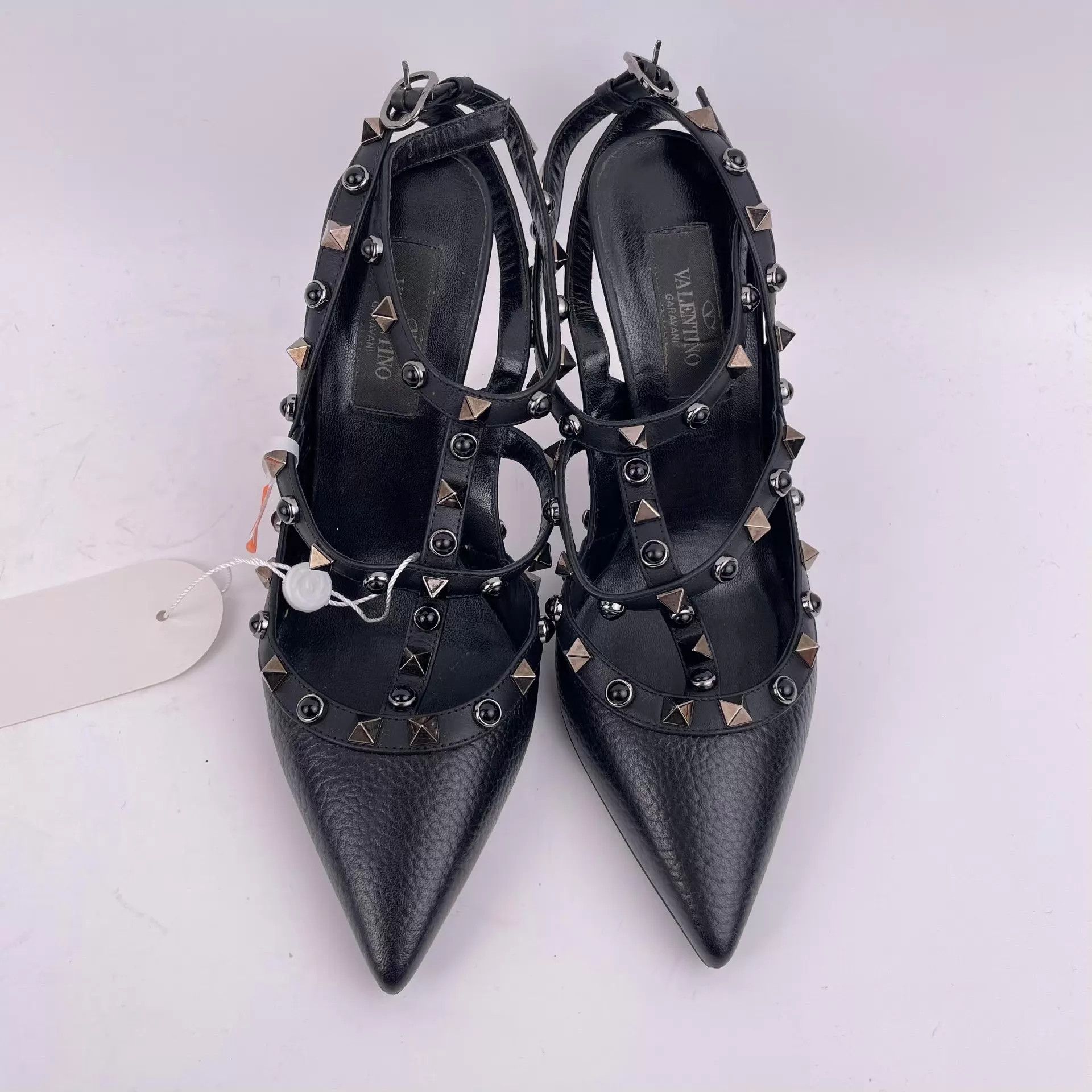 Valentino Valentino Women's Black High Heels 36 Size US 5.5 / IT 35.5 - 2 Thumbnail