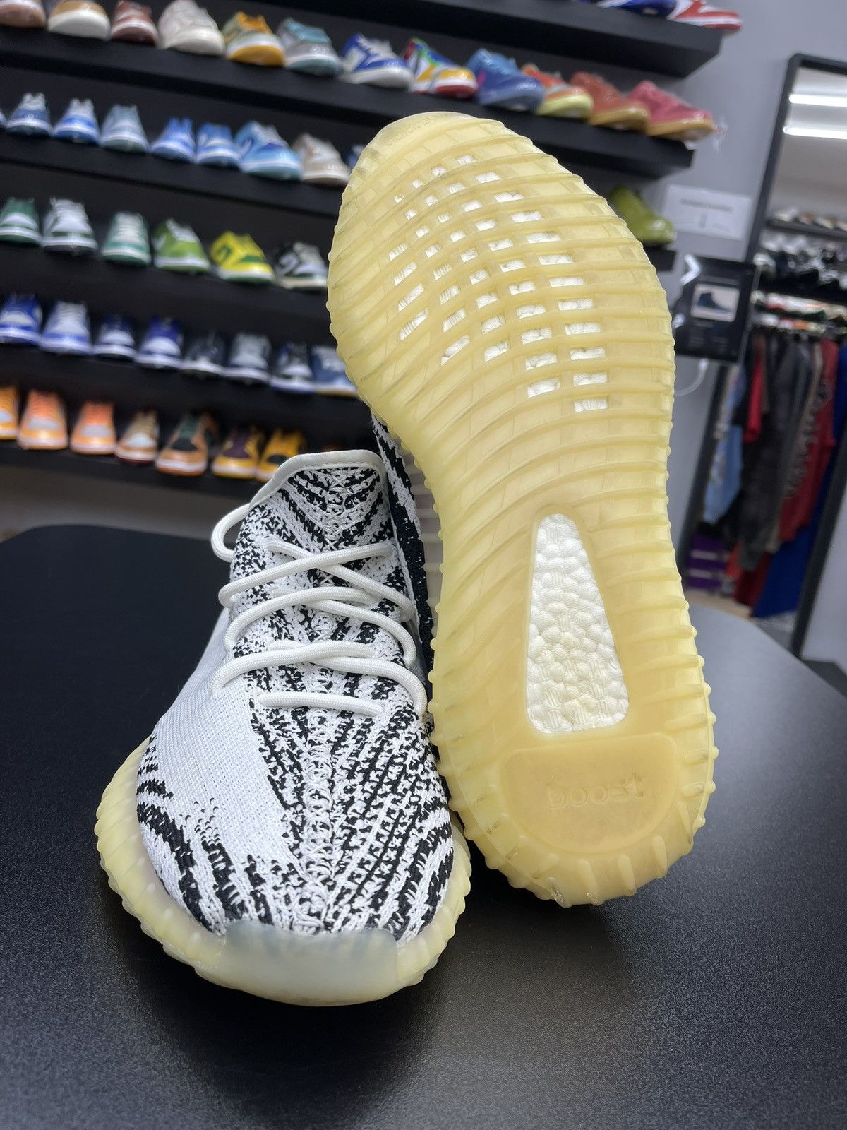 Adidas Size 11 - Adidas Yeezy Boost 350 Zebra Size US 11 / EU 44 - 10 Thumbnail