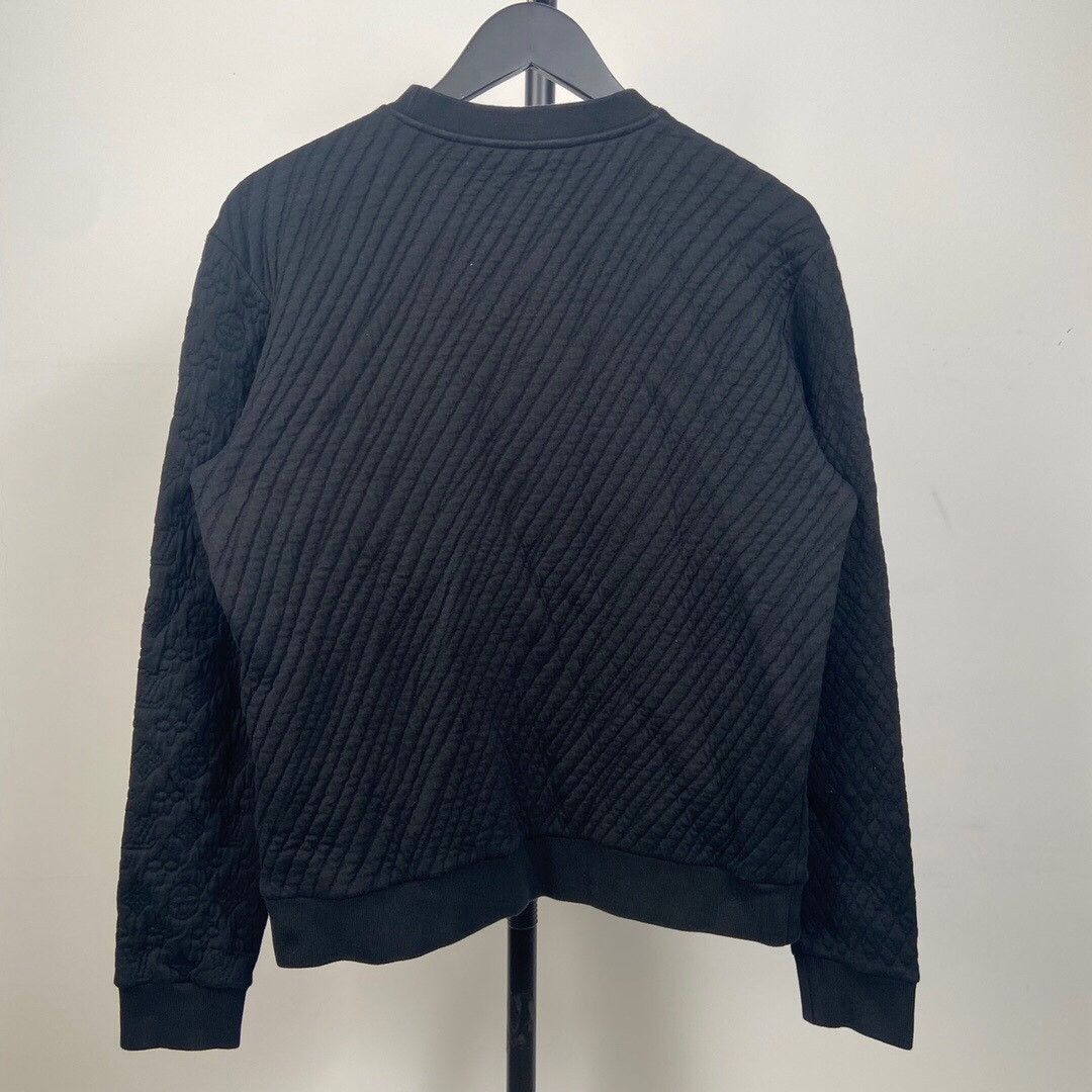 Louis Vuitton Louis Vuitton lv striped paneled embossed sweatshirt with p Size US XS / EU 42 / 0 - 2 Thumbnail