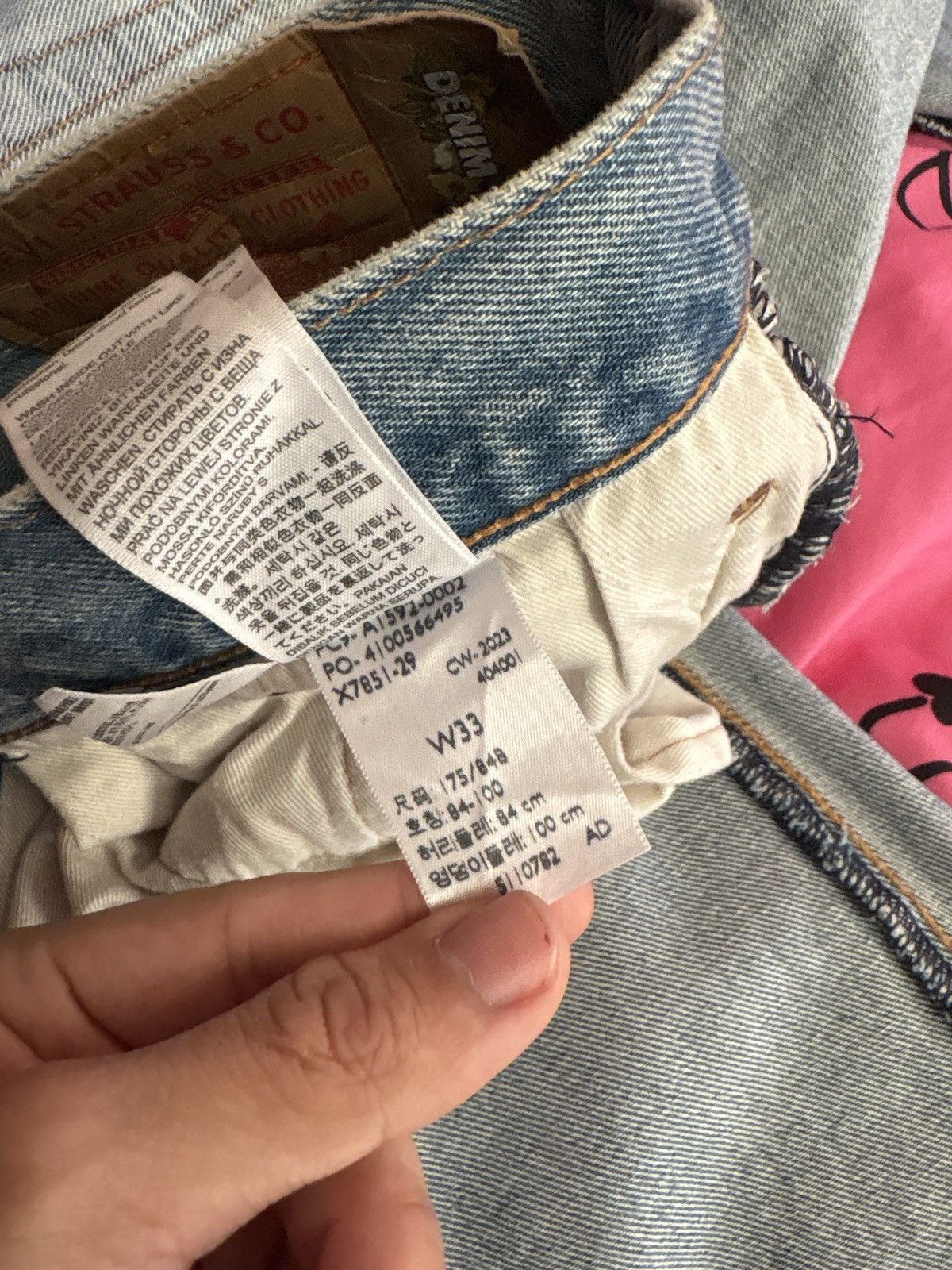 DENIM TEARS denim tear jeans Size US 33 - 2 Thumbnail