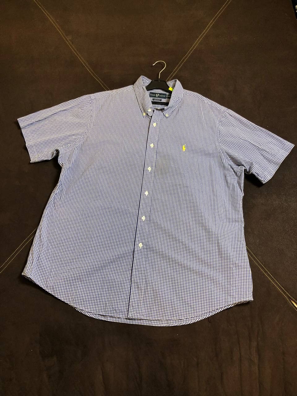 Polo Ralph Lauren Ralph Lauren Blue Label Short Sleeve Cotton Shirt Size US XXL / EU 58 / 5 - 1 Thumbnail