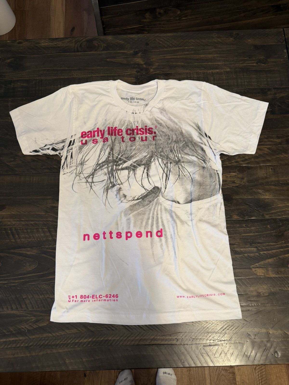 Band Tees Nettspend Early Life Crisis Tour Merch Size US M / EU 48-50 / 2 - 2 Thumbnail