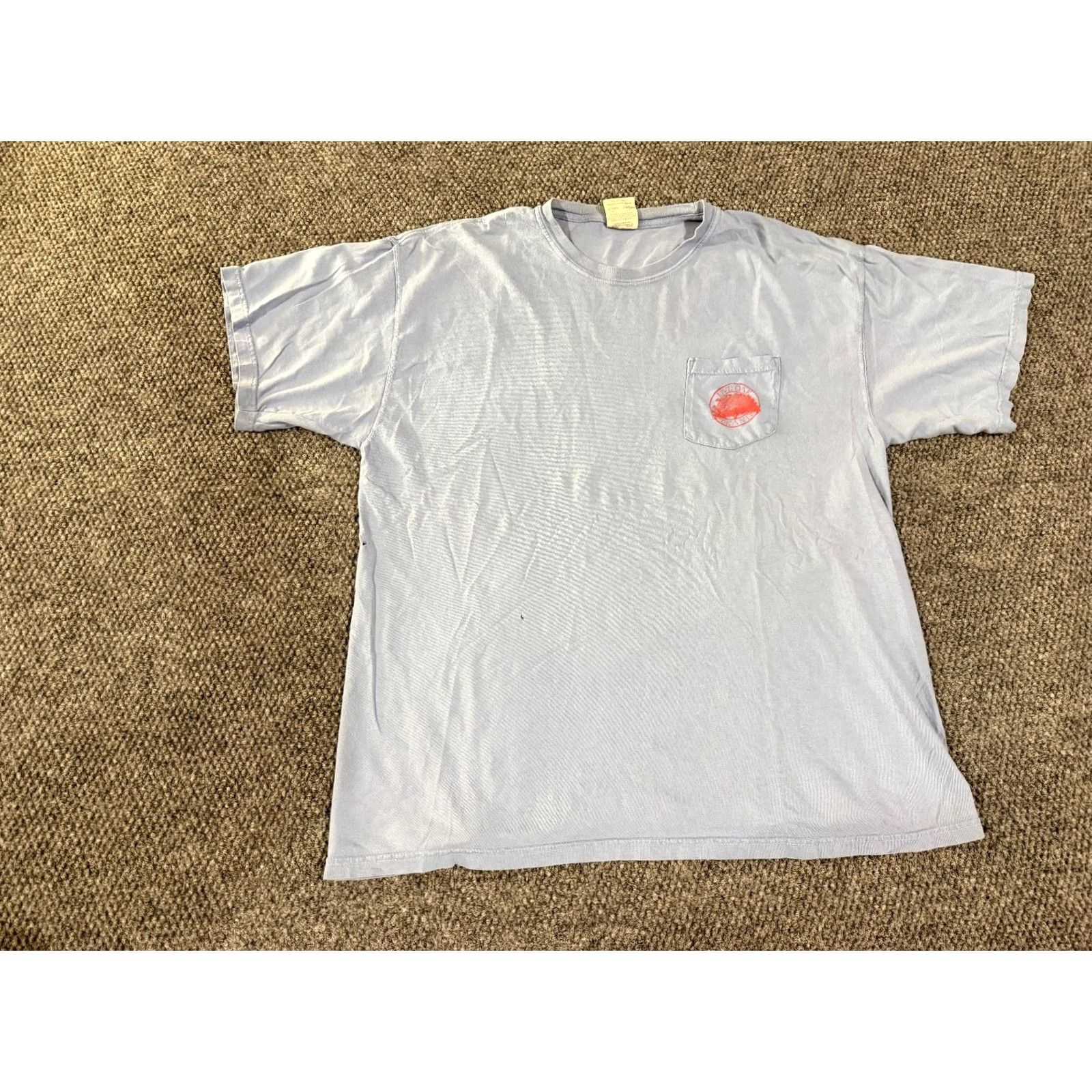 Comfort Colors Comfort Colors T-Shirt Mens XL Blue Hot Sauce Graphic Live Oak Shirt Men XL Blue Hot Sauce Logo 90s? Size US XL / EU 56 / 4 - 2 Thumbnail