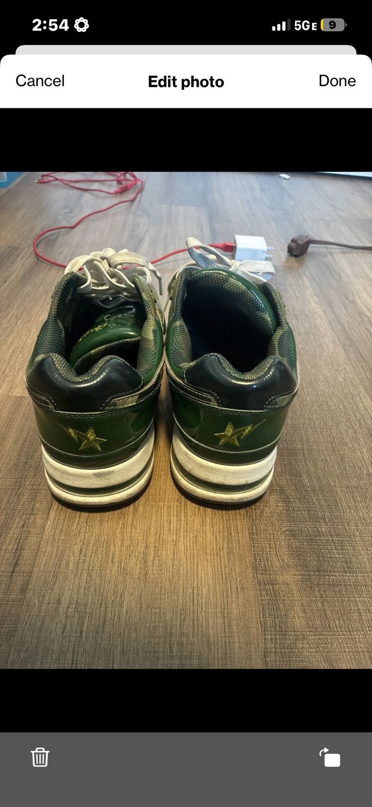 Bape Bape roadsta abc green camo Size US 11 / EU 44 - 4 Thumbnail
