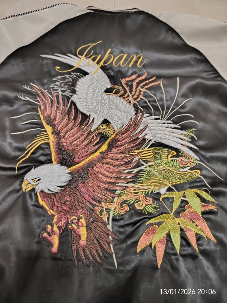 JACKROSE Jacket Sukajan Eagle Embroidery Reversible Size US M / EU 48-50 / 2 - 8 Thumbnail