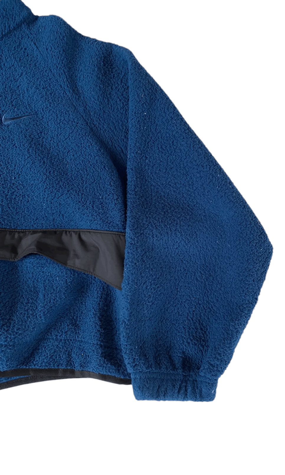 Nike × Vintage Vtg Nike Fleece Jacket Size L / US 10 / IT 46 - 5 Thumbnail