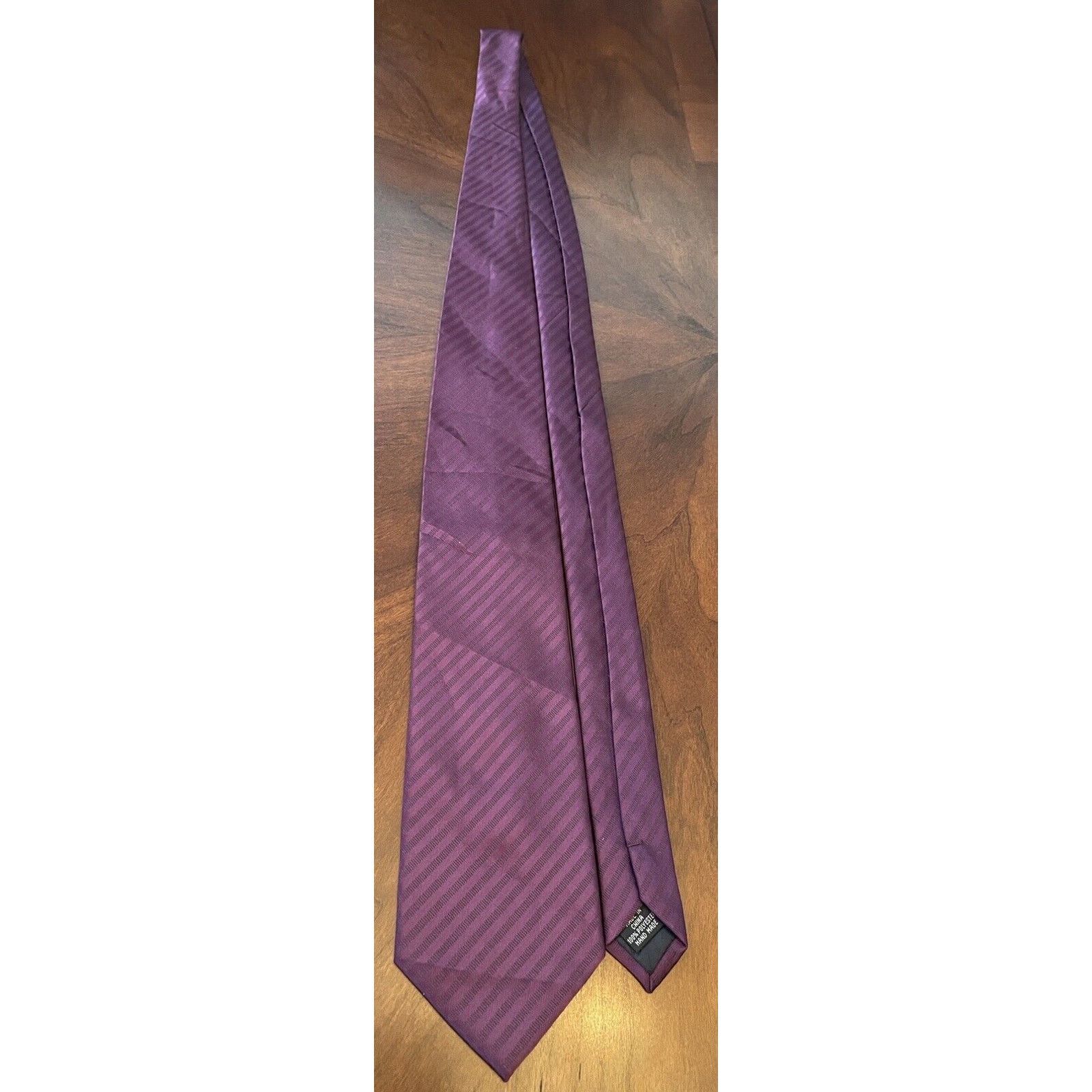 Other Umberto Frasi Purple Repp HandMade Polyester Made In China Size ONE SIZE - 3 Thumbnail