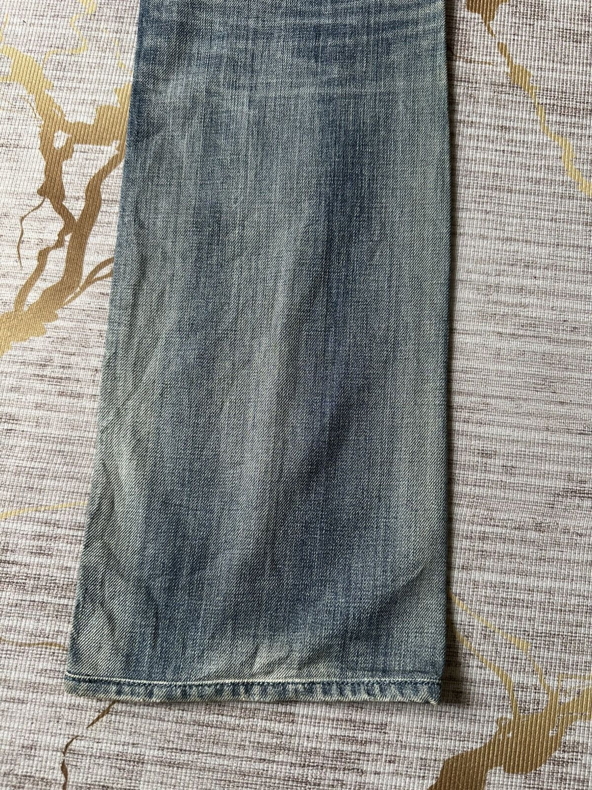 Burberry Burberry Black Label Faded Blue Design Distressed Denim Size US 30 / EU 46 - 16 Thumbnail