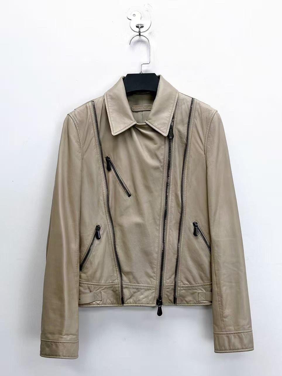 Bottega Veneta Bottega Veneta Quilted Leather Biker Jacket Size 40 Size S / US 4 / IT 40 - 1 Thumbnail
