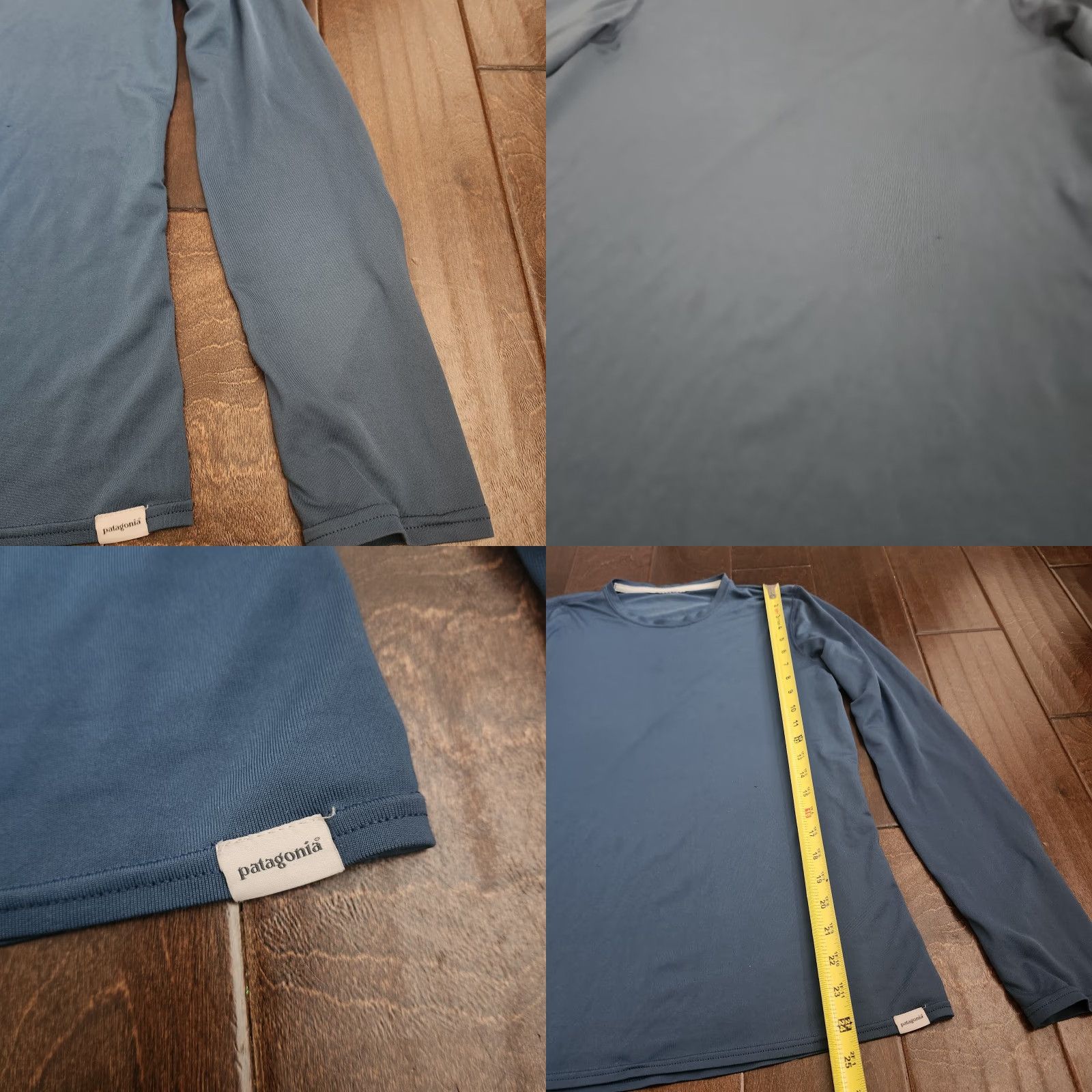 Patagonia Patagonia Women's Medium Long Sleeve Base Layer Performance Shirt Blue Size M / US 6-8 / IT 42-44 - 8 Thumbnail