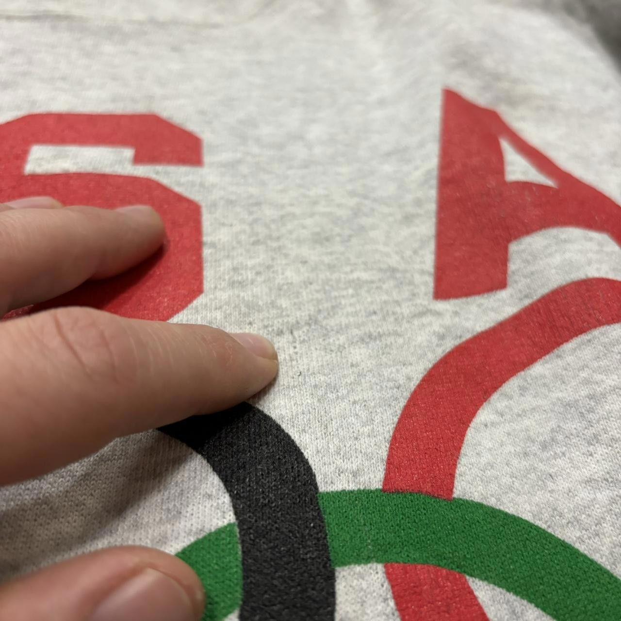 Hanes vintage USA olympics crewneck sweatshirt 90s M Size US M / EU 48-50 / 2 - 4 Thumbnail