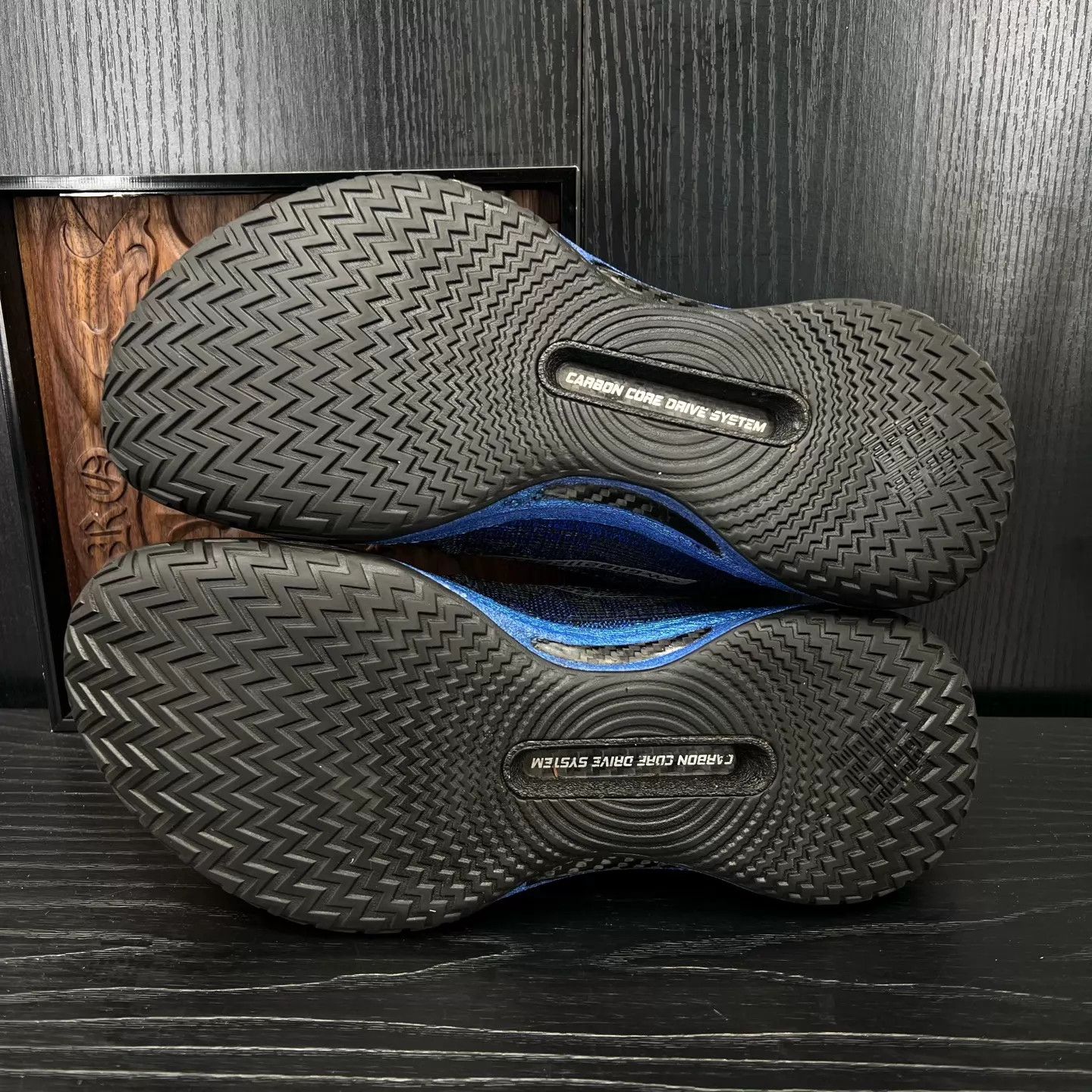 Li-Ning LI-NING Gamma 41.5 Black Blue boxed Size US 8.5 / EU 41-42 - 8 Thumbnail