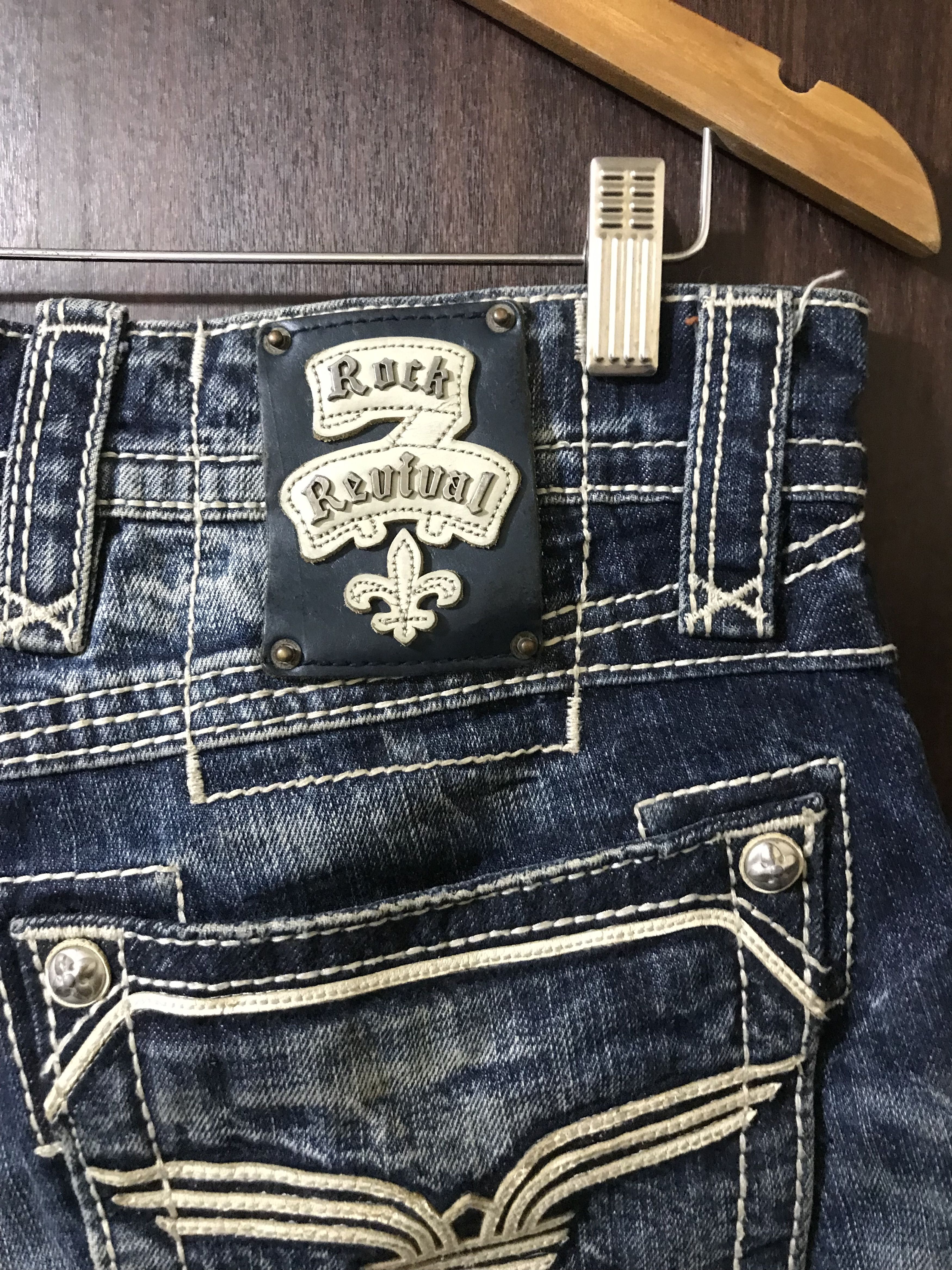 Affliction × Rock Revival Rock Revival Bobber straight Size US 30 / EU 46 - 6 Thumbnail