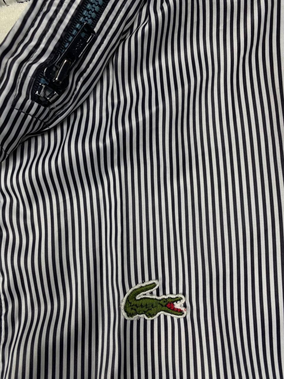 Lacoste Vintage Chemise Lacoste Bomber Jacket Striped Size US M / EU 48-50 / 2 - 3 Thumbnail
